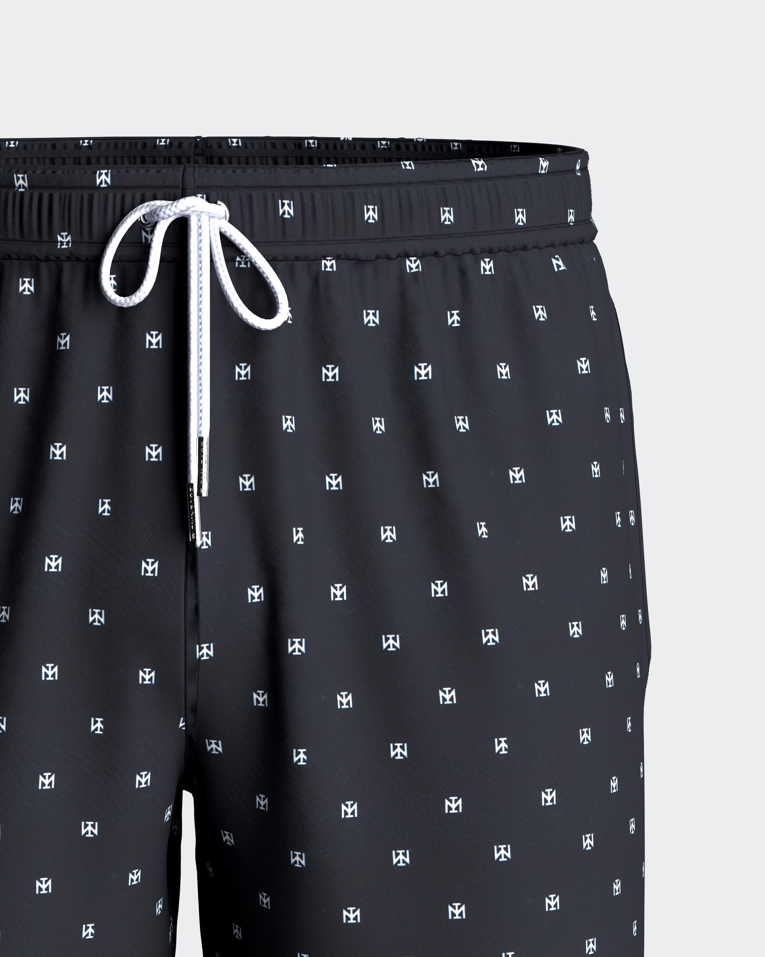 Badehose mit feinem Muster