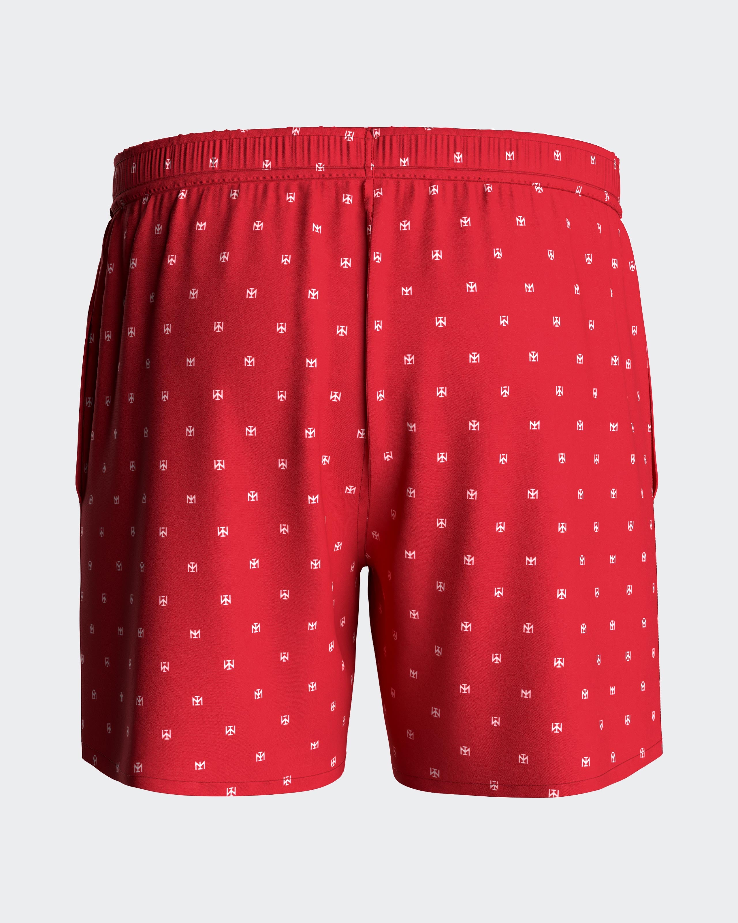 Swimming shorts with micromotif