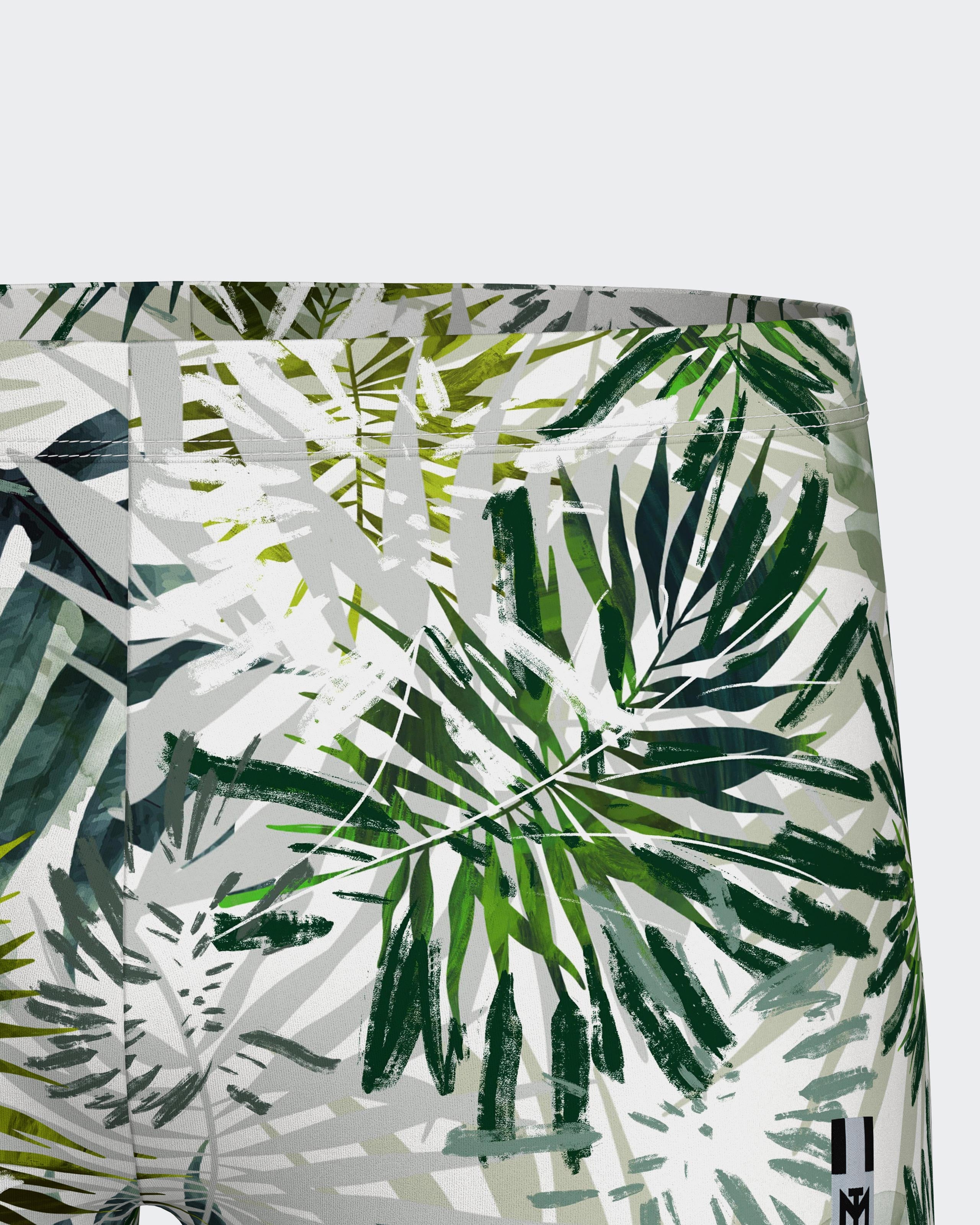 Swimming shorts with micromotif