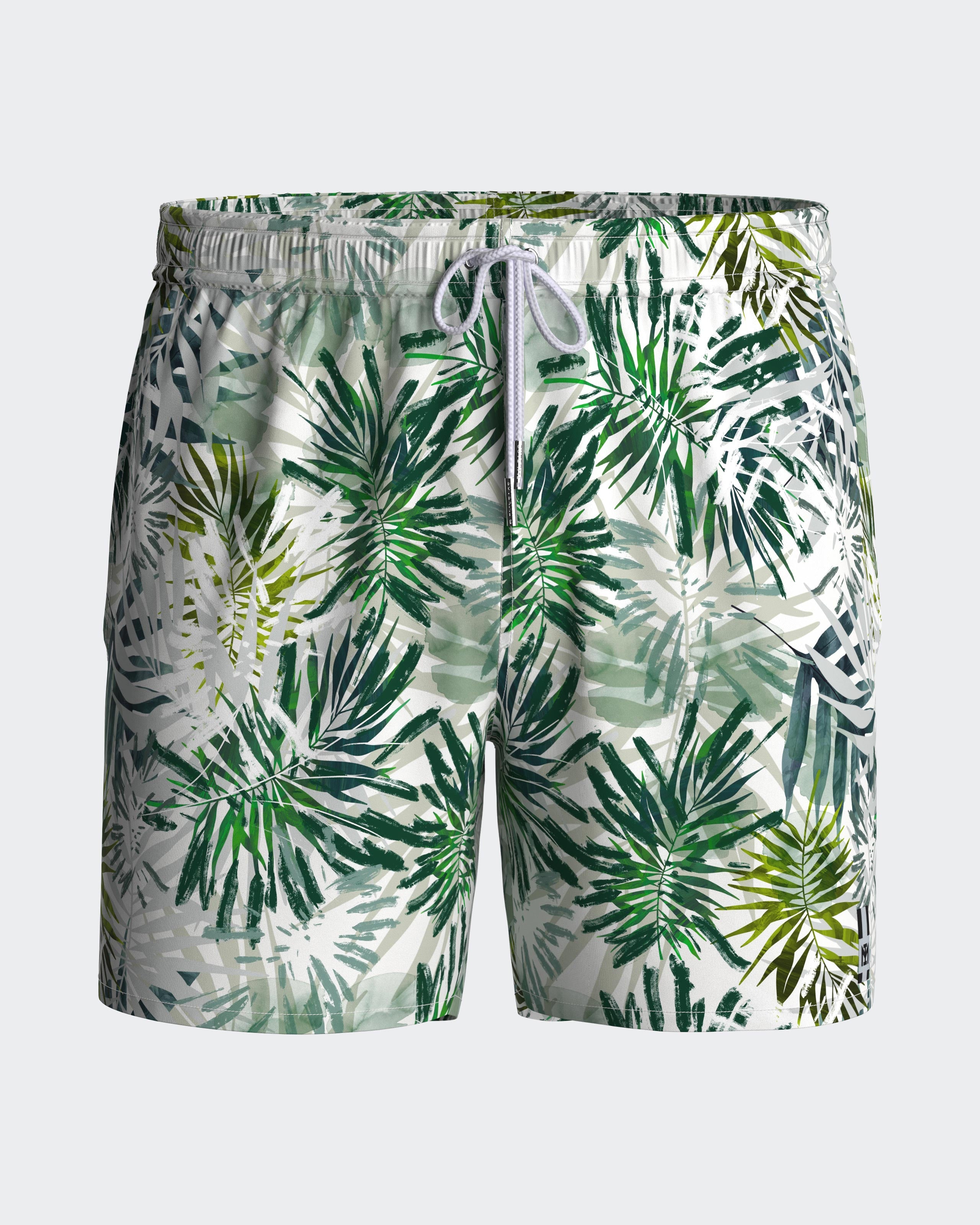 Swimming shorts with micromotif