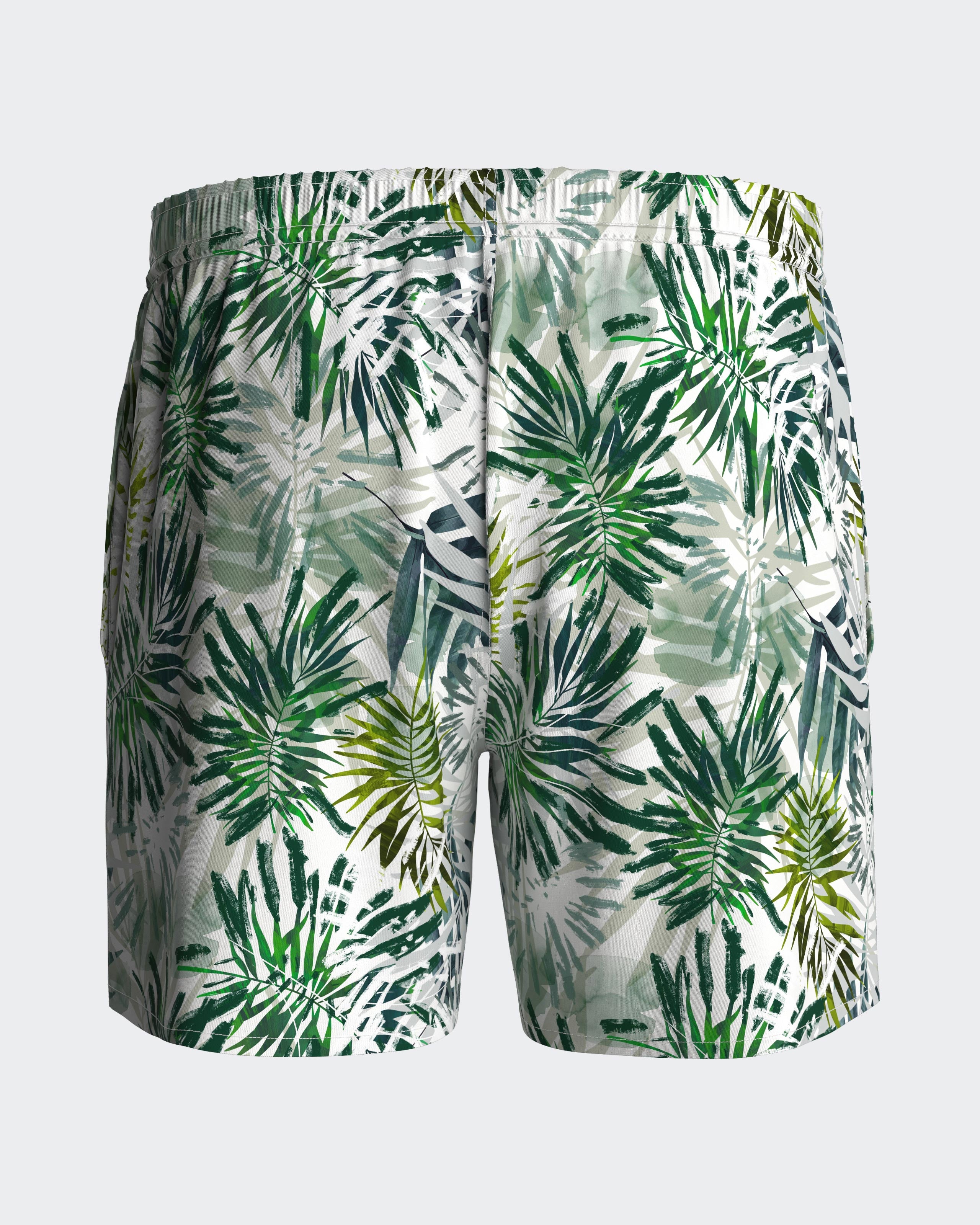 Swimming shorts with micromotif