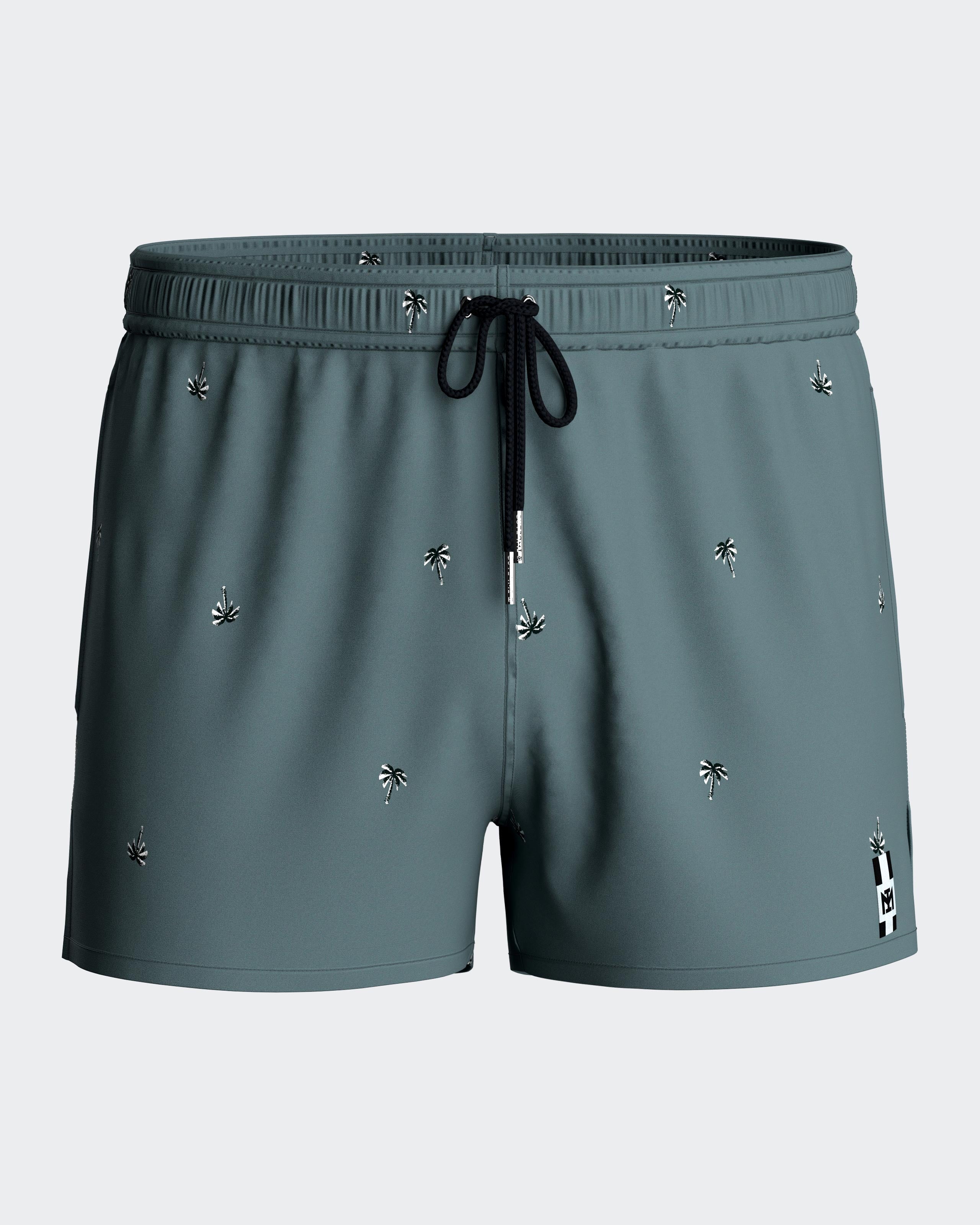 Swimming shorts with micromotif