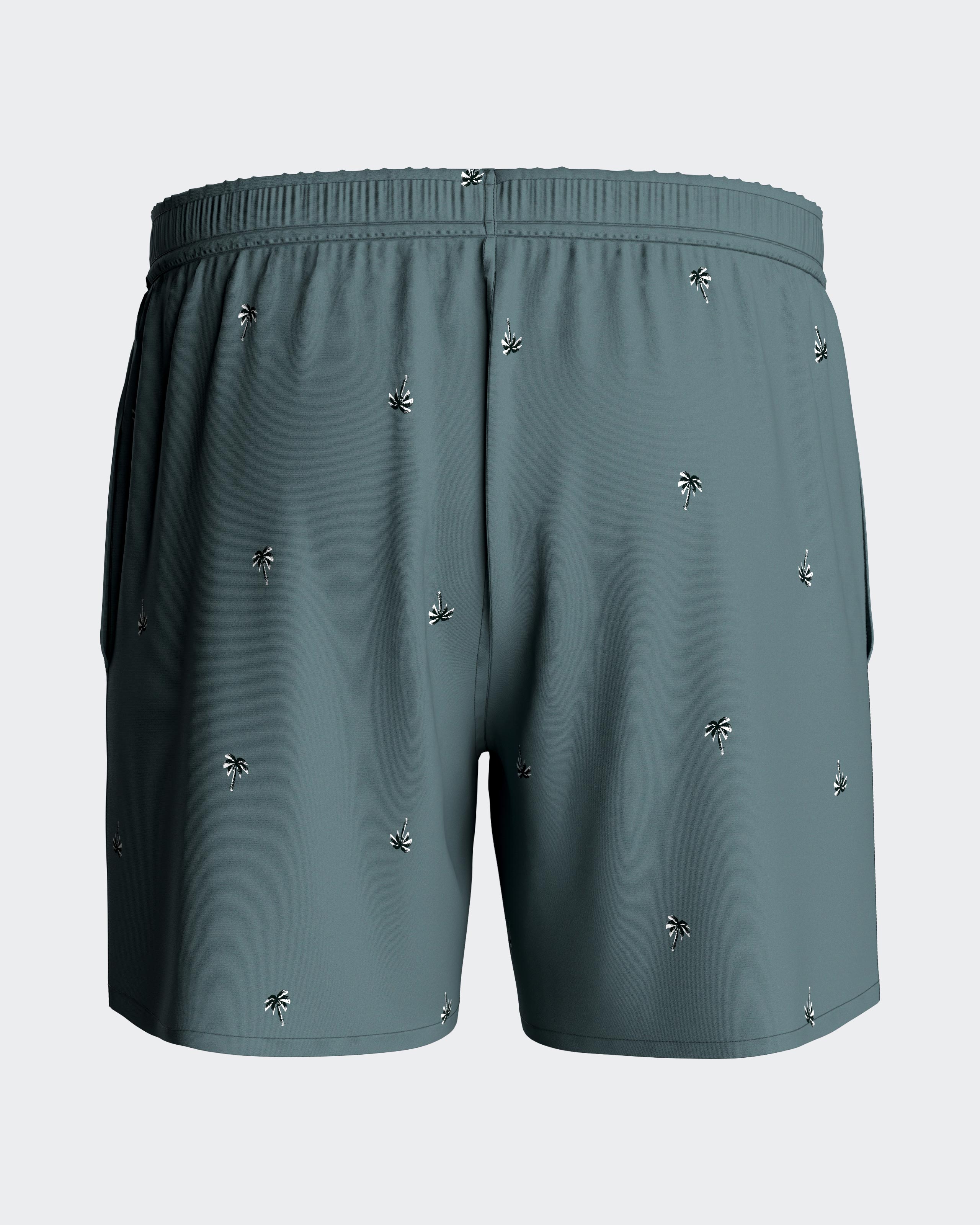 Swimming shorts with micromotif