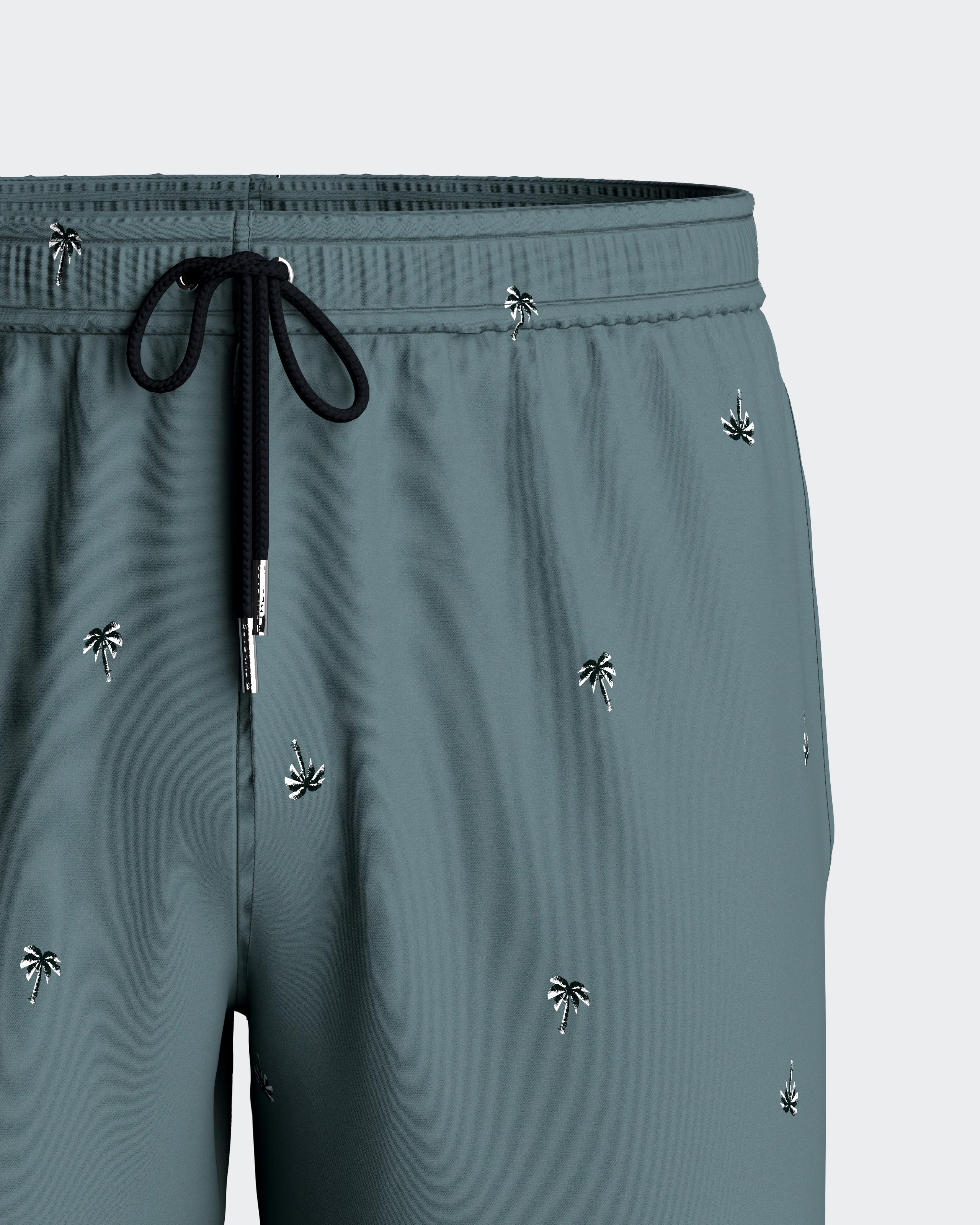 Short de baño con micromotivo