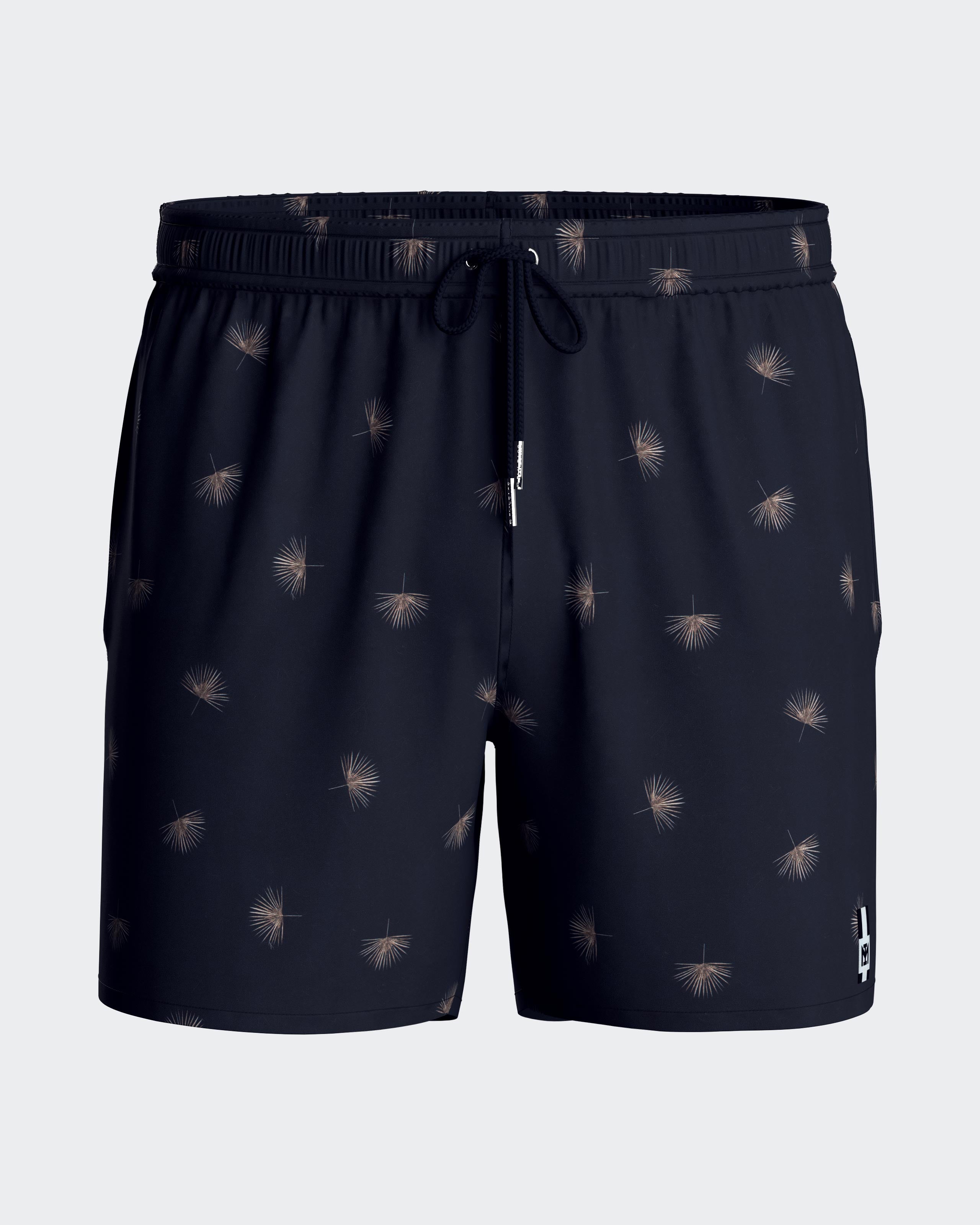 Short de bain avec micro-motif