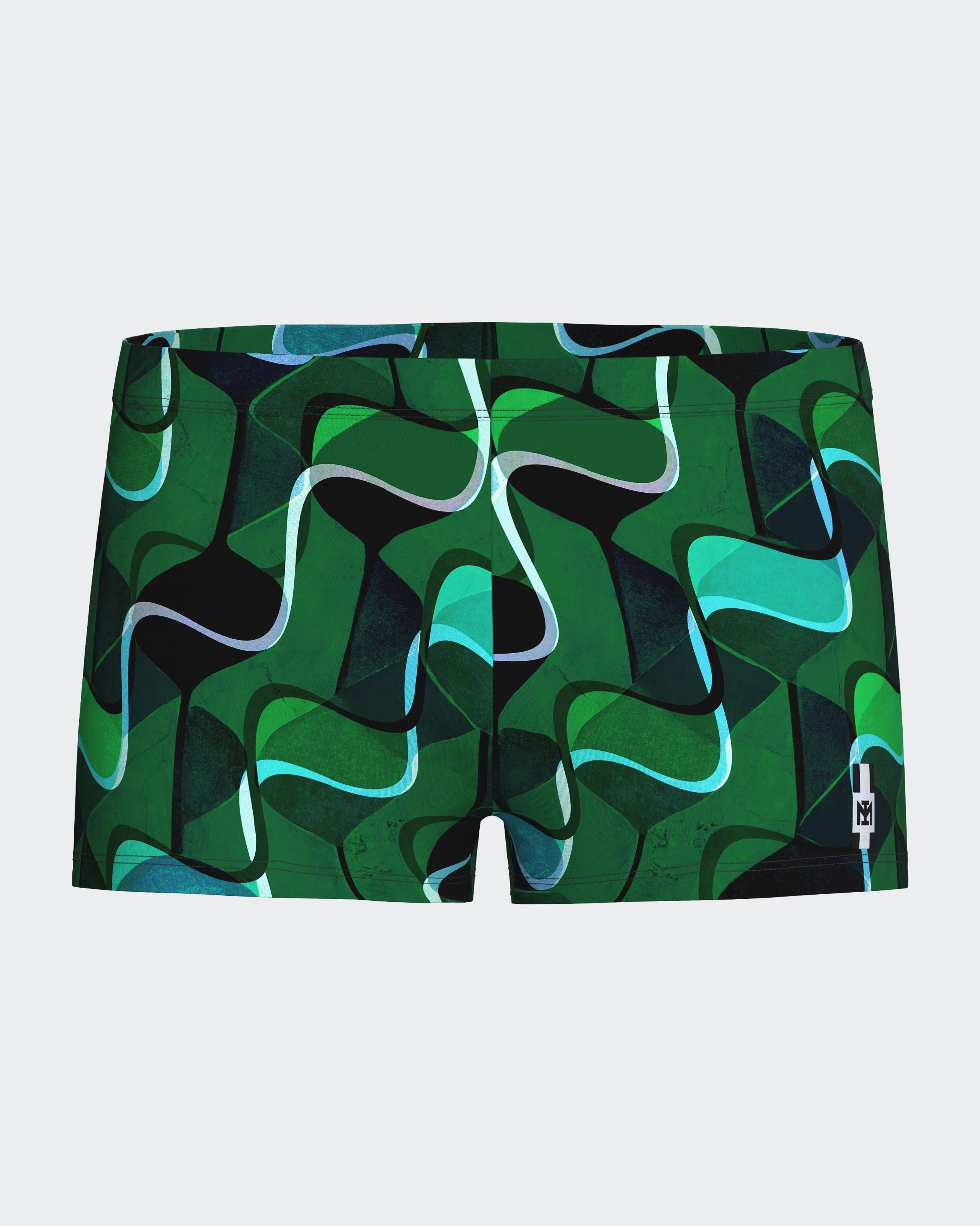Boxer de bain estampado