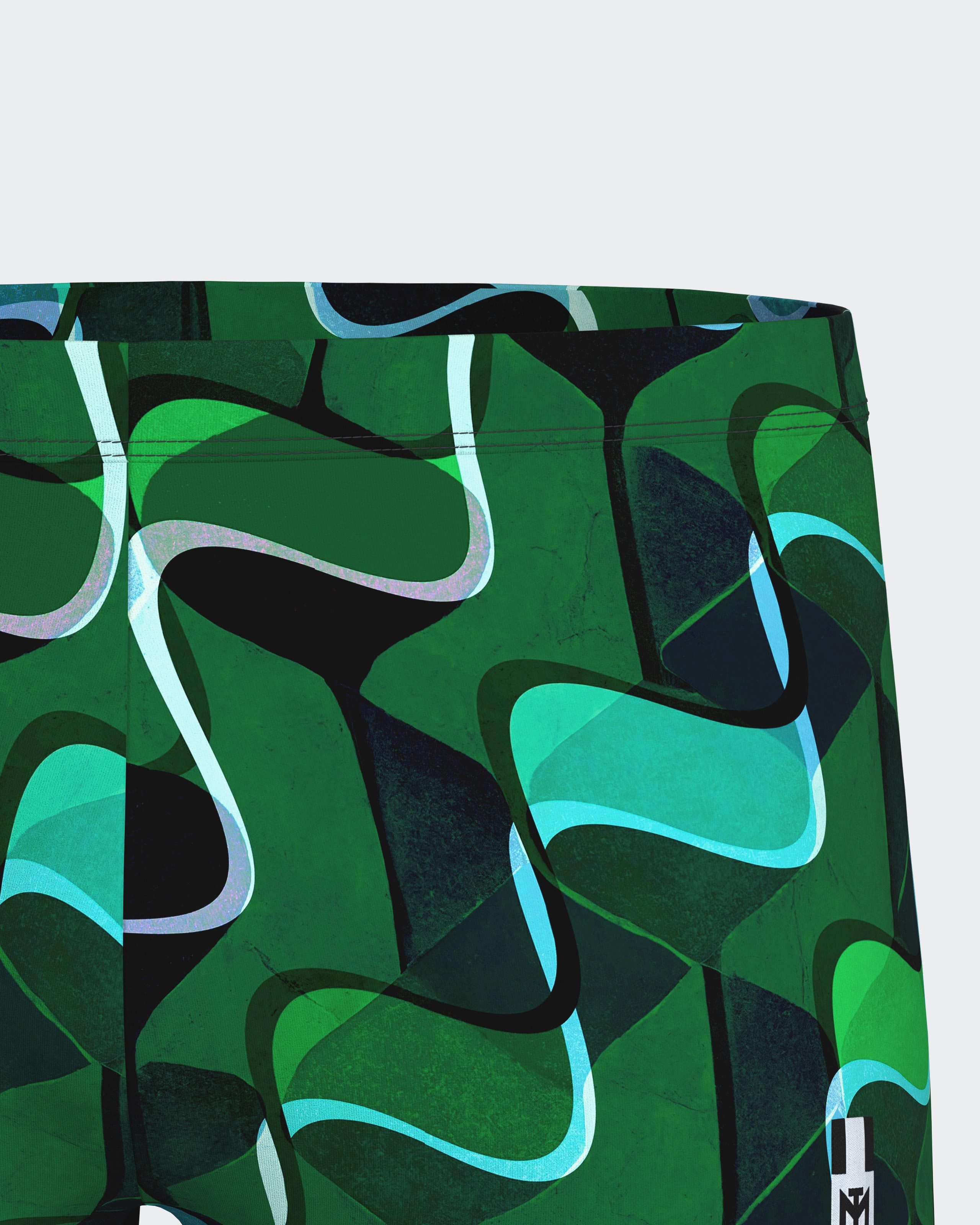 Printed Swimming Boxer