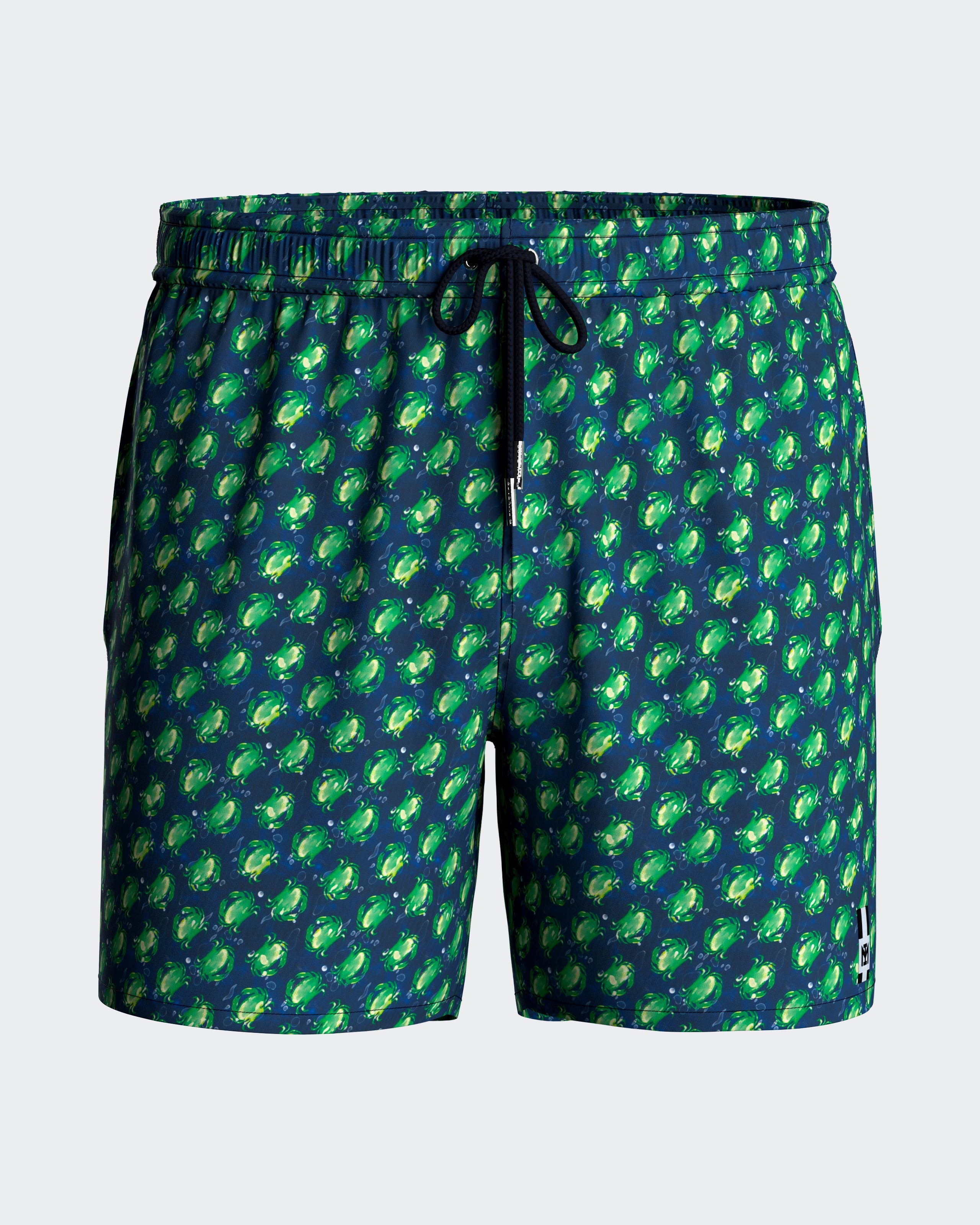 Swimming shorts with micromotif