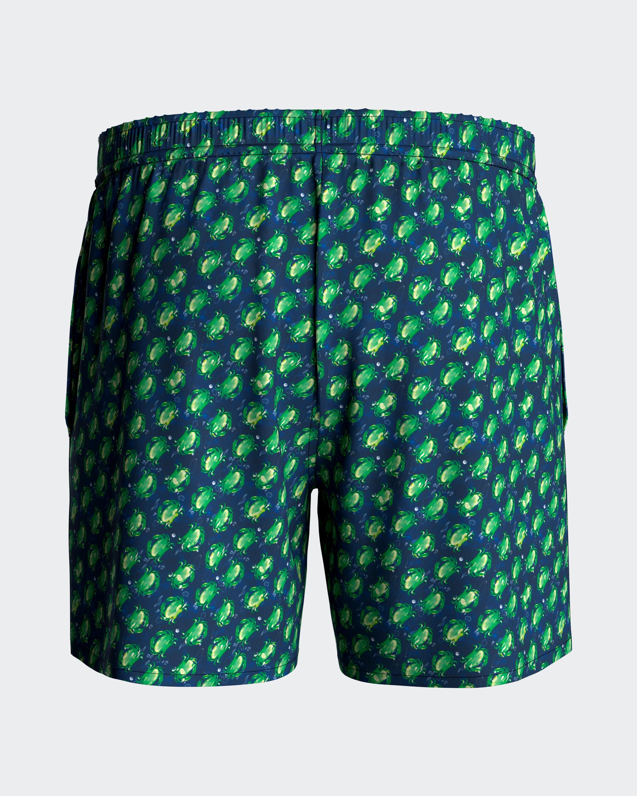 Swimming shorts with micromotif