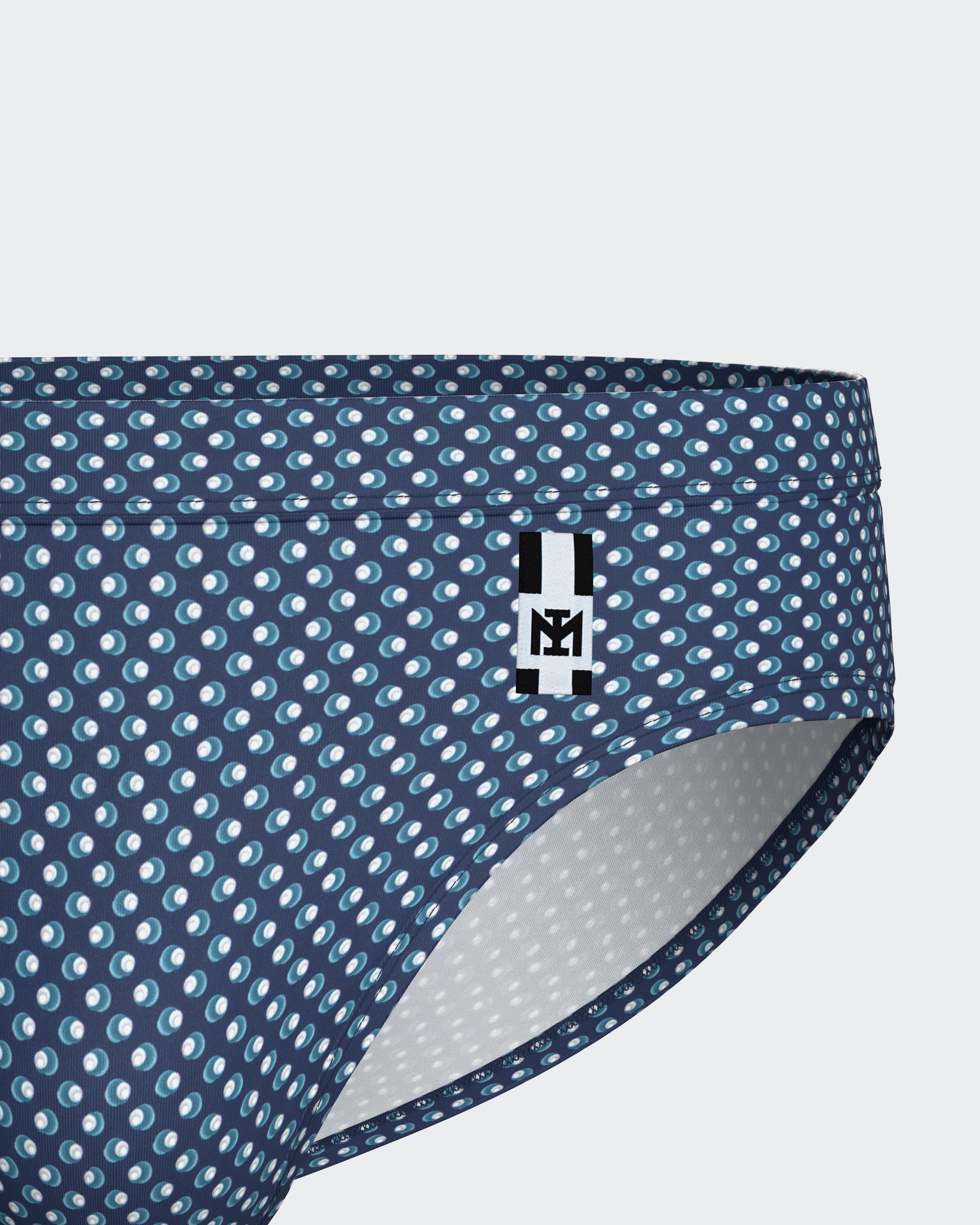 Slip de banho com micromotivo