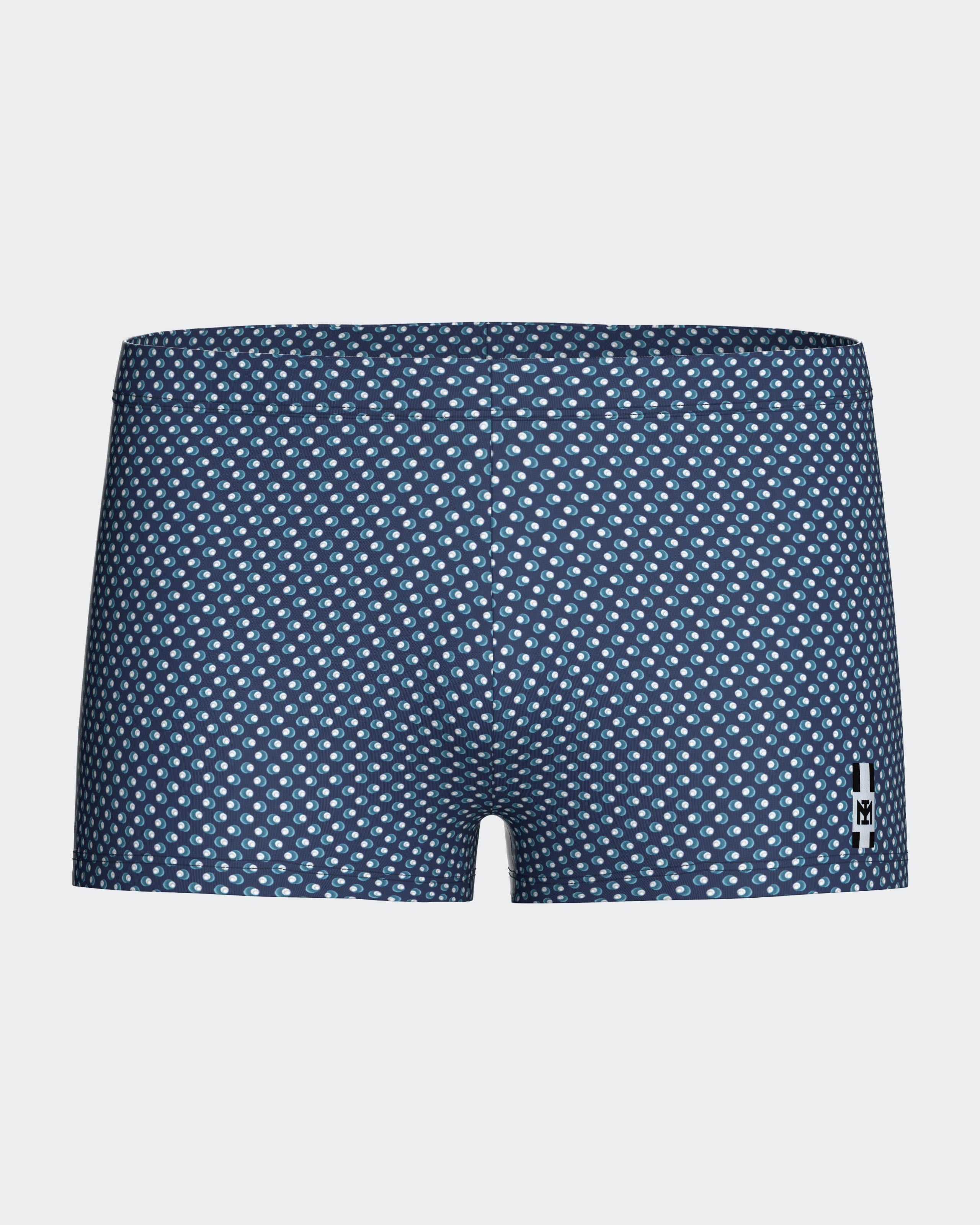 Swimming Boxer with micromotif