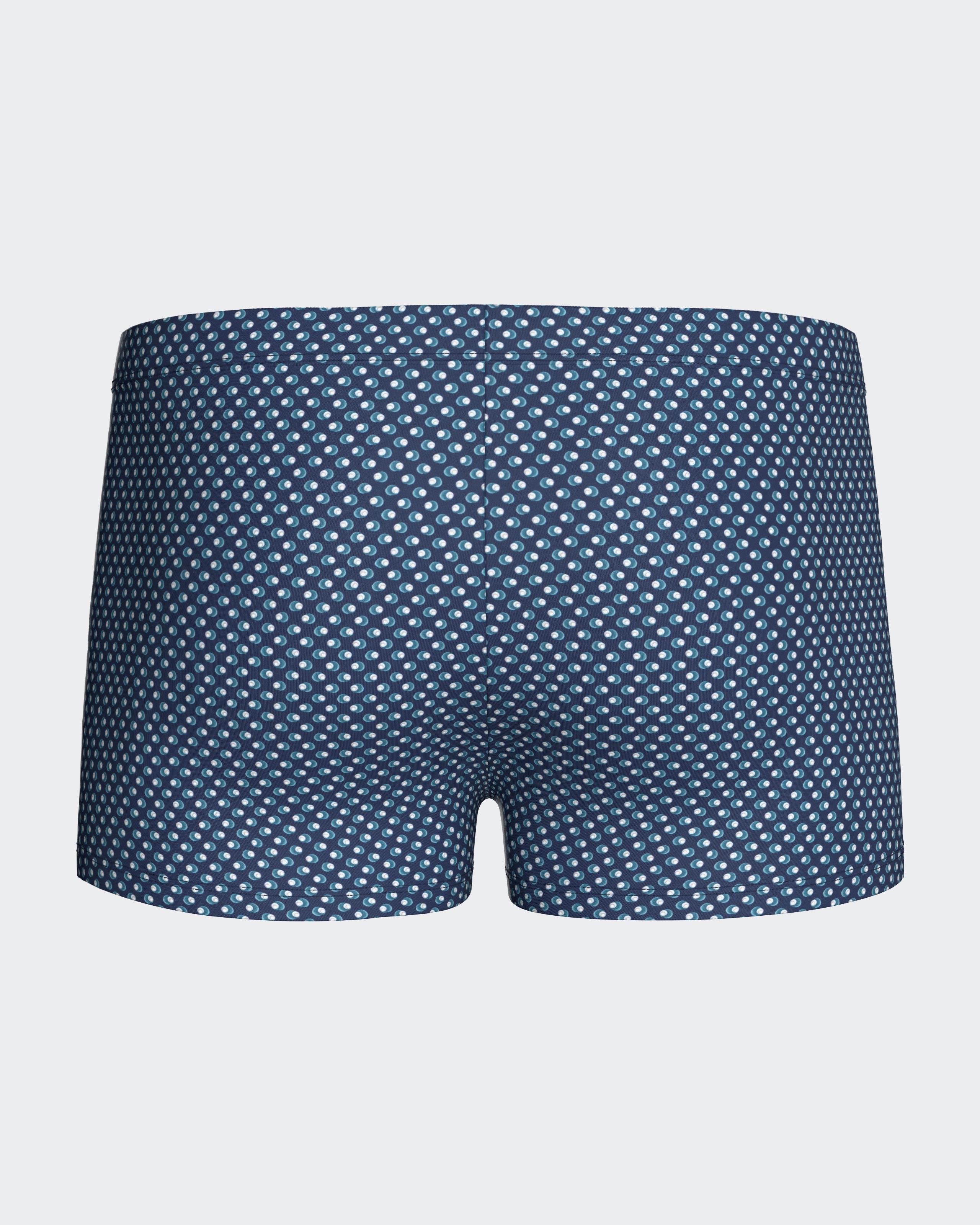 Swimming Boxer with micromotif