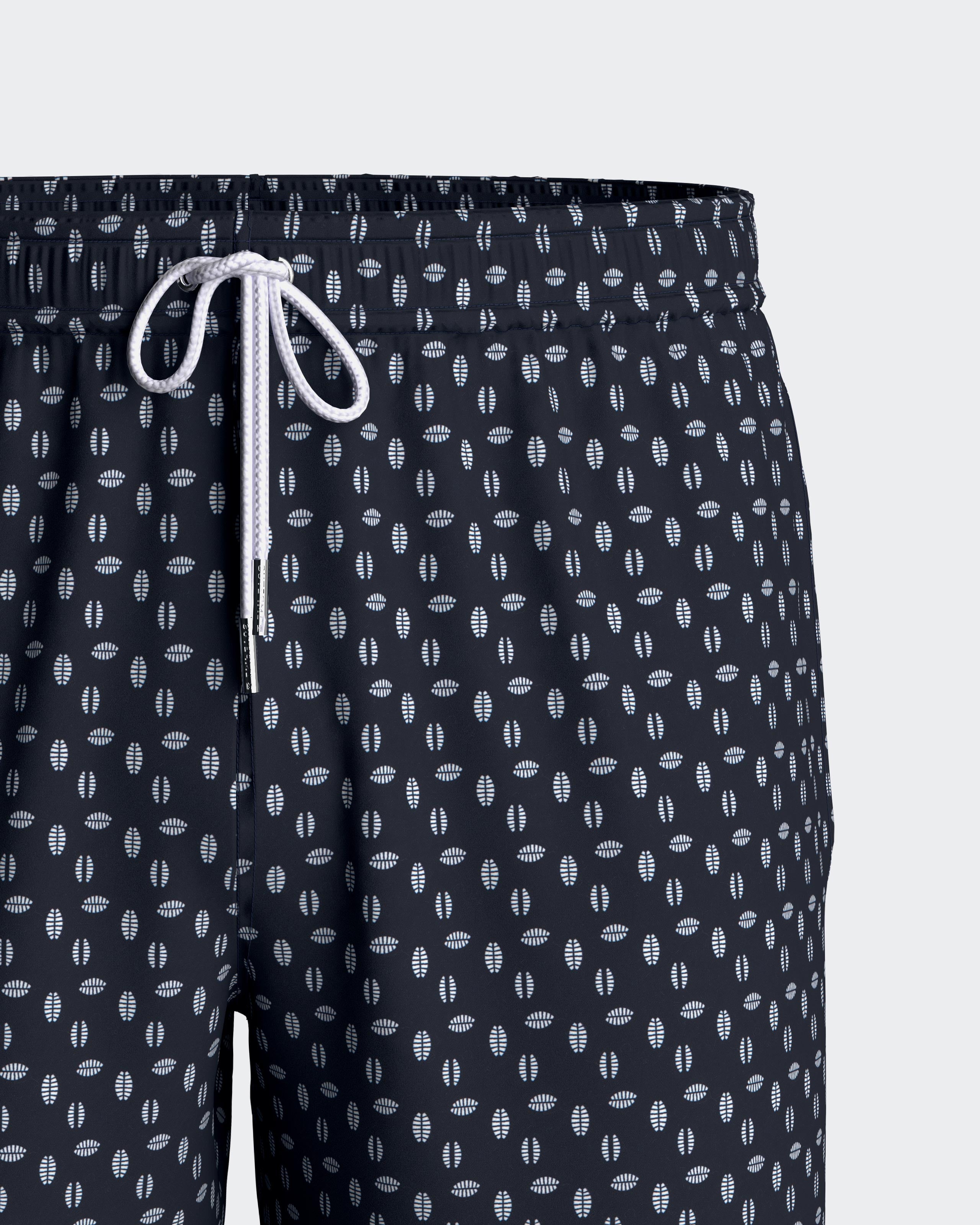 Swimming shorts with micromotif