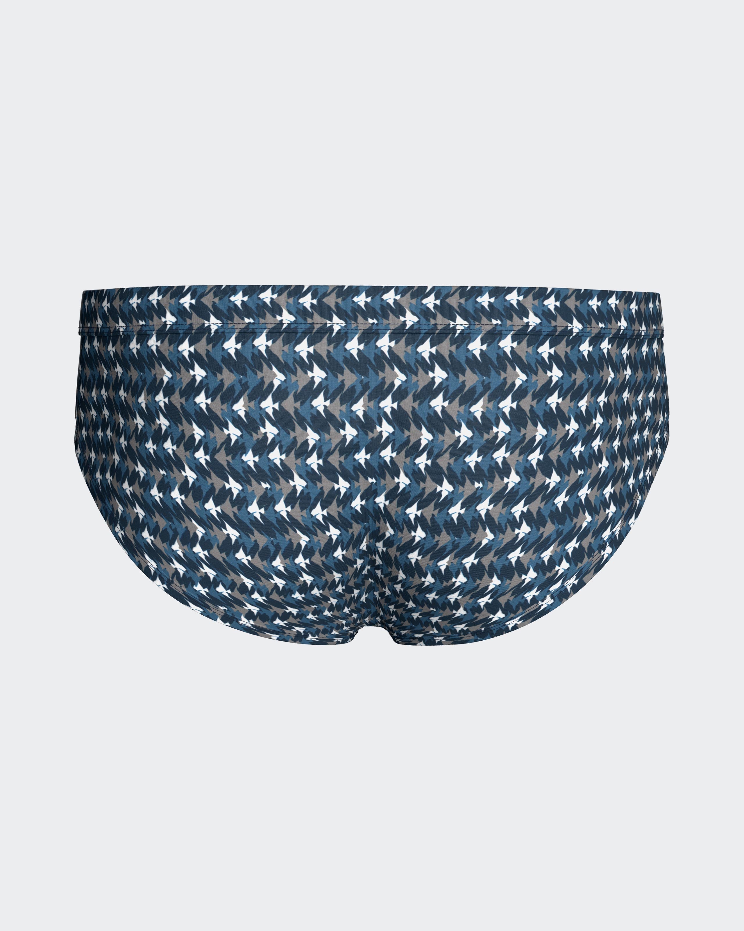 Badehose mit feinem Muster