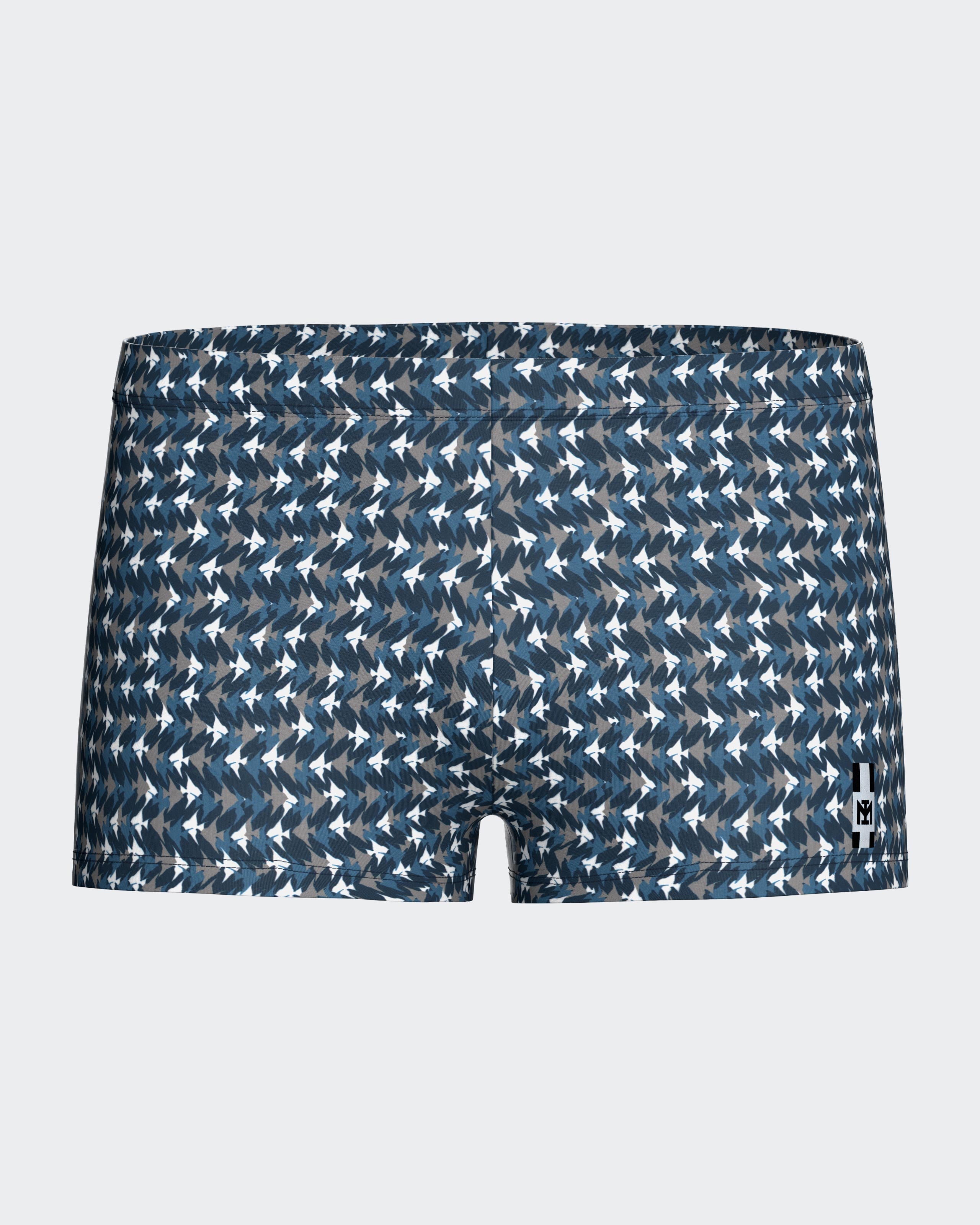 Swimming Boxer with micromotif