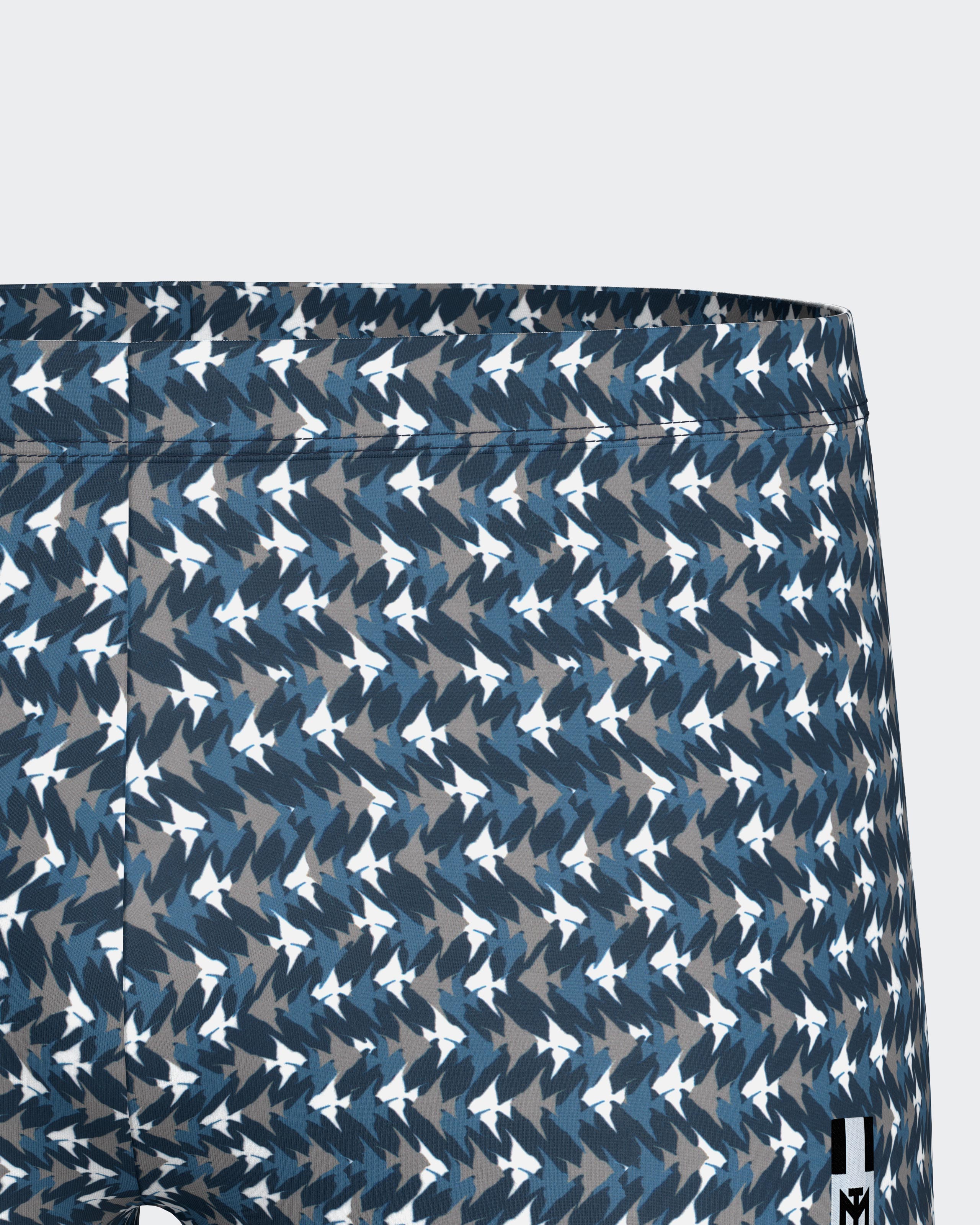 Swimming Boxer with micromotif