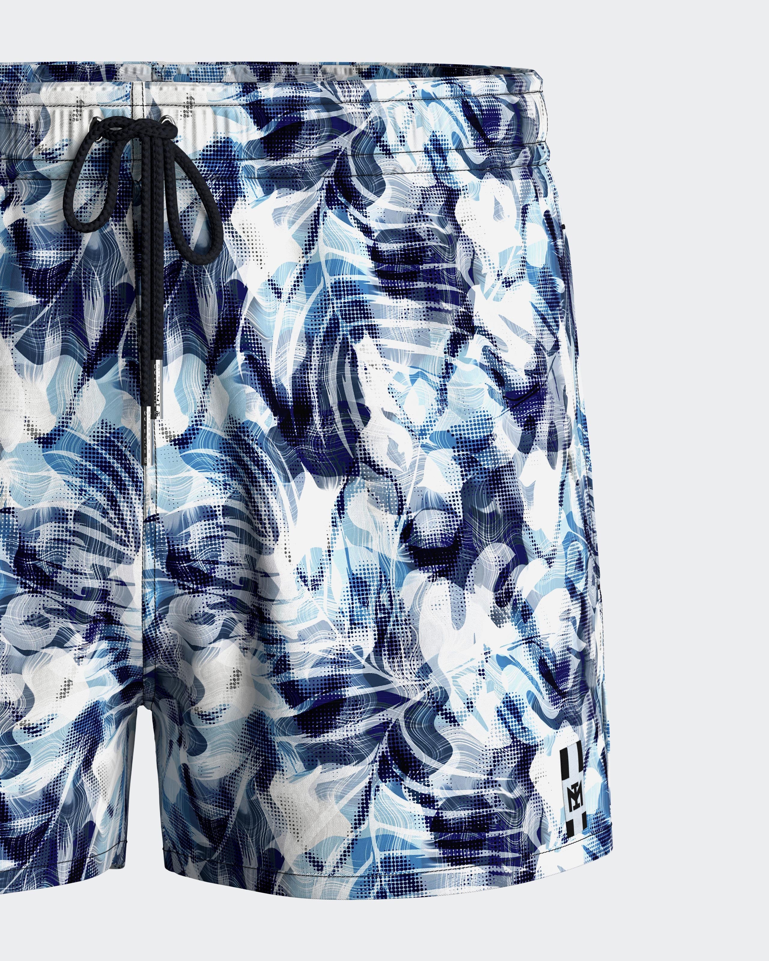 Calções de banho com estampado