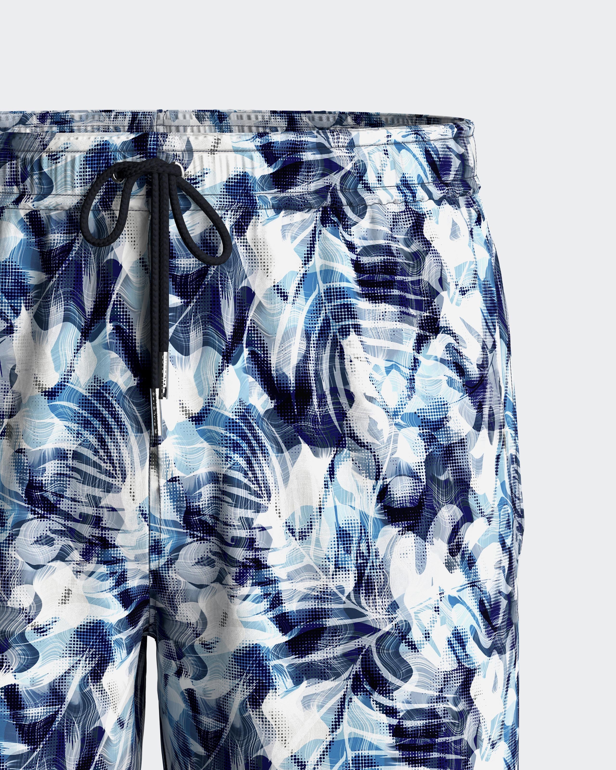 Short de bain court avec imprimé