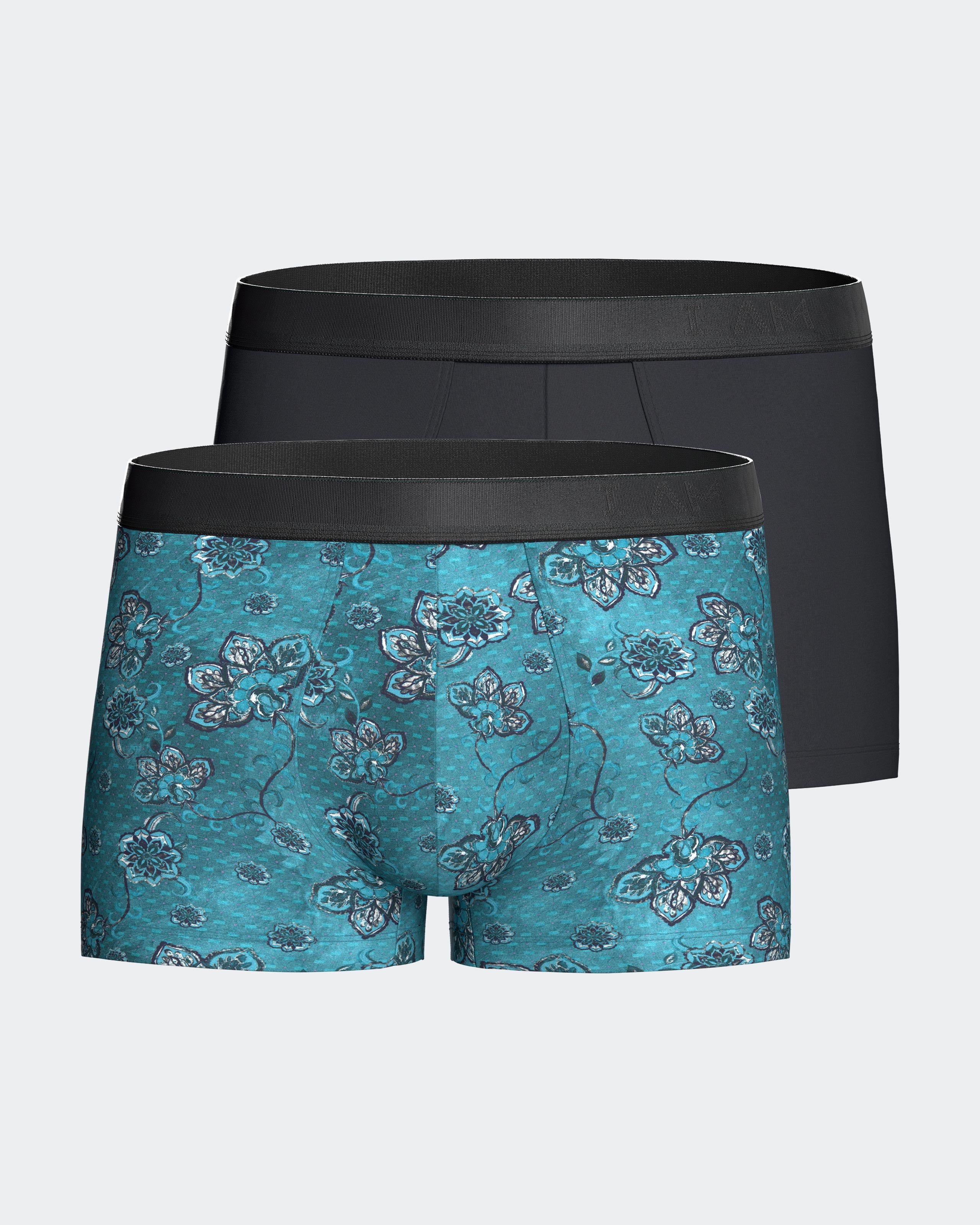 Pack of 2 men's boxer in Lyocell