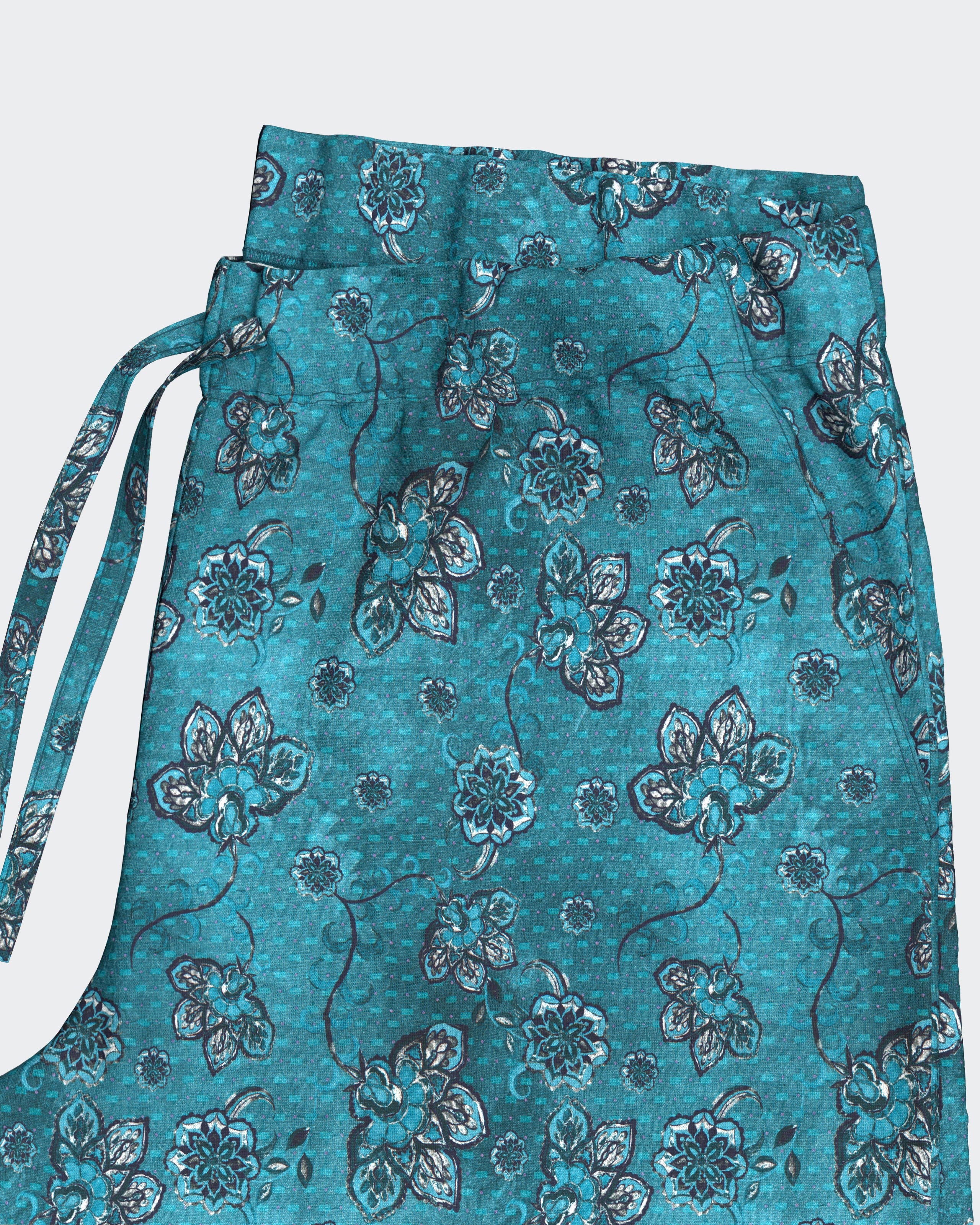 Pyjama court d'homme avec boutons en Lyocell