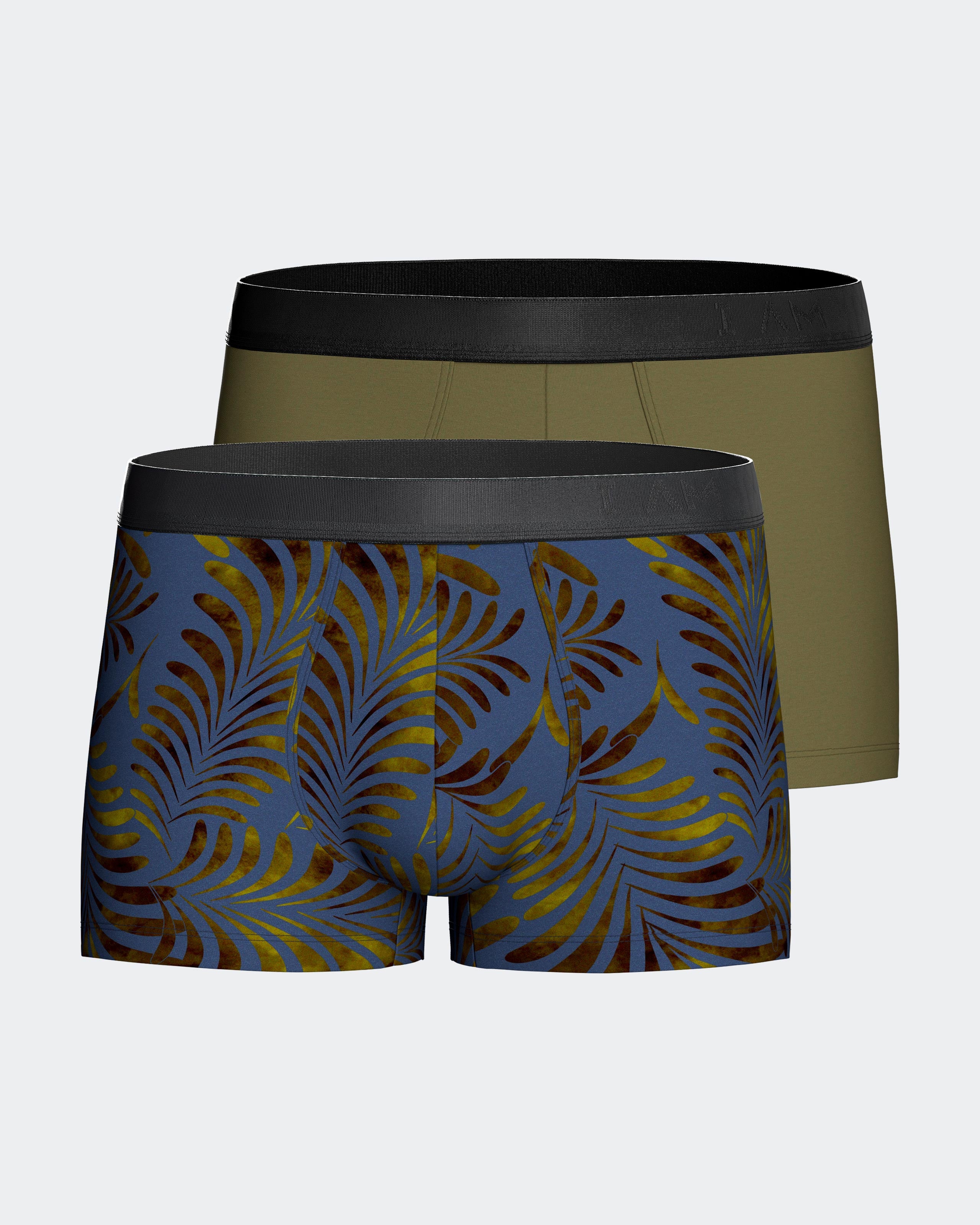 Pack 2 Boxers de homem em Lyocell