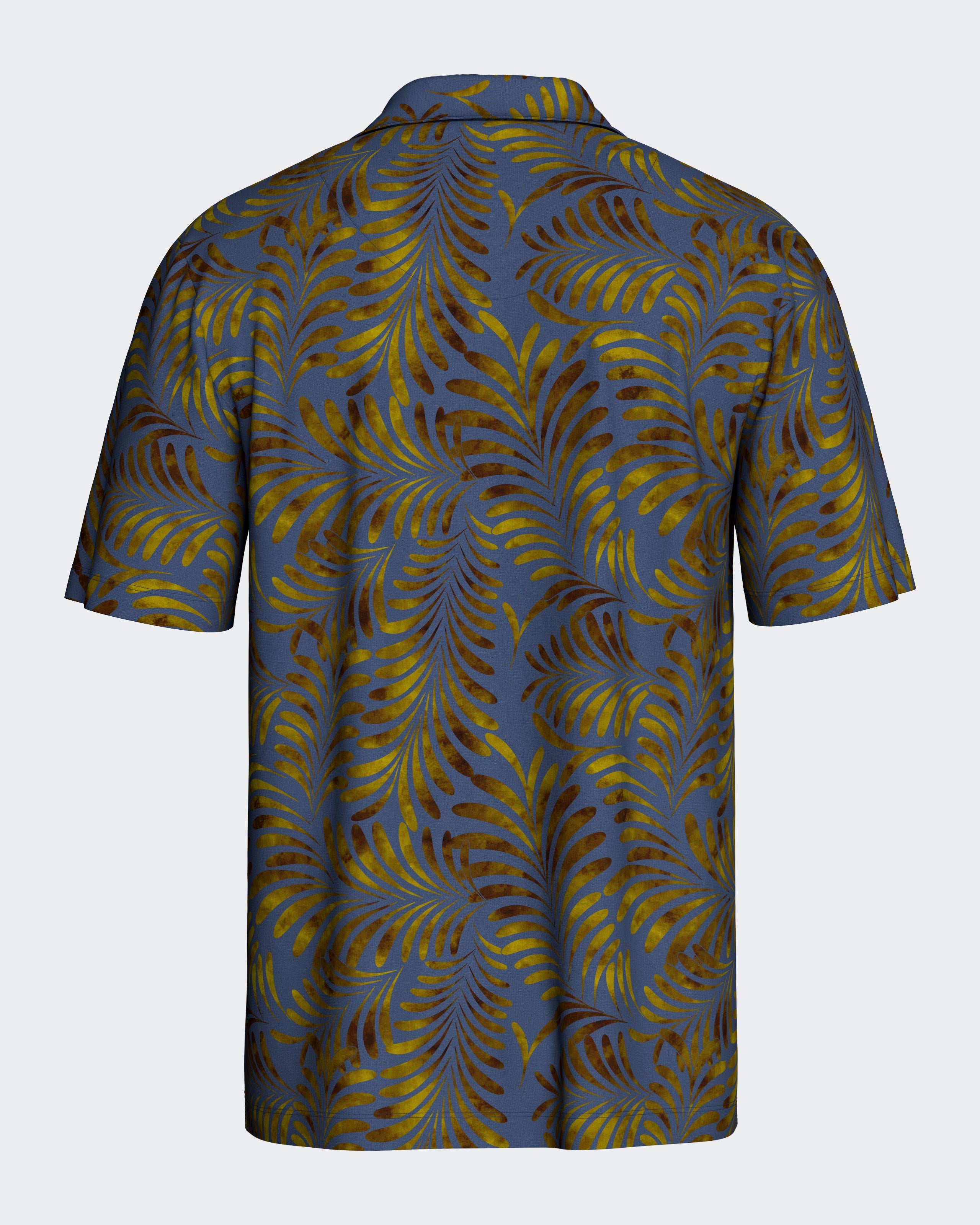 Pyjama curto d'homme avec boutons en Lyocell