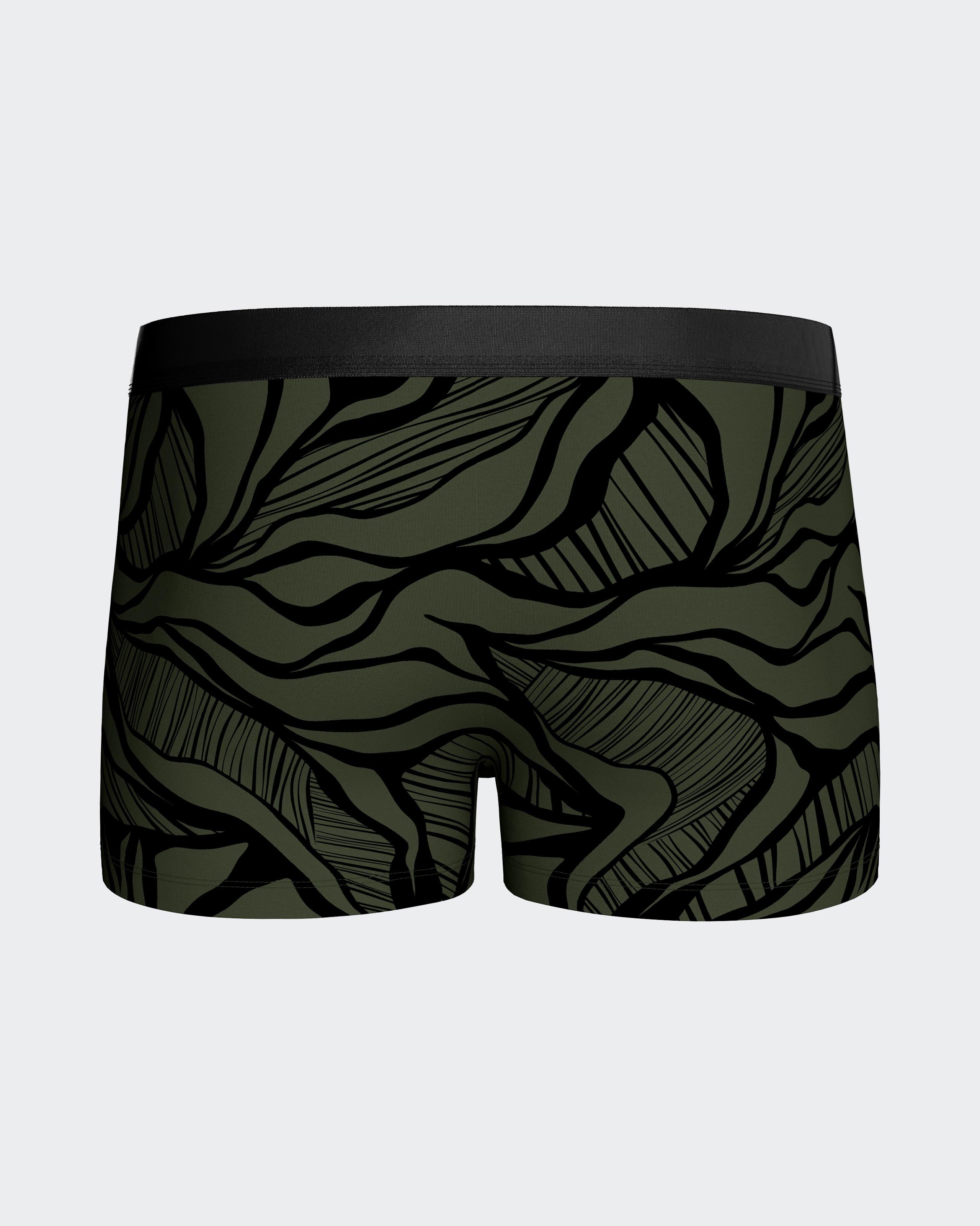 Boxer d'homme à imprimé en Lyocell