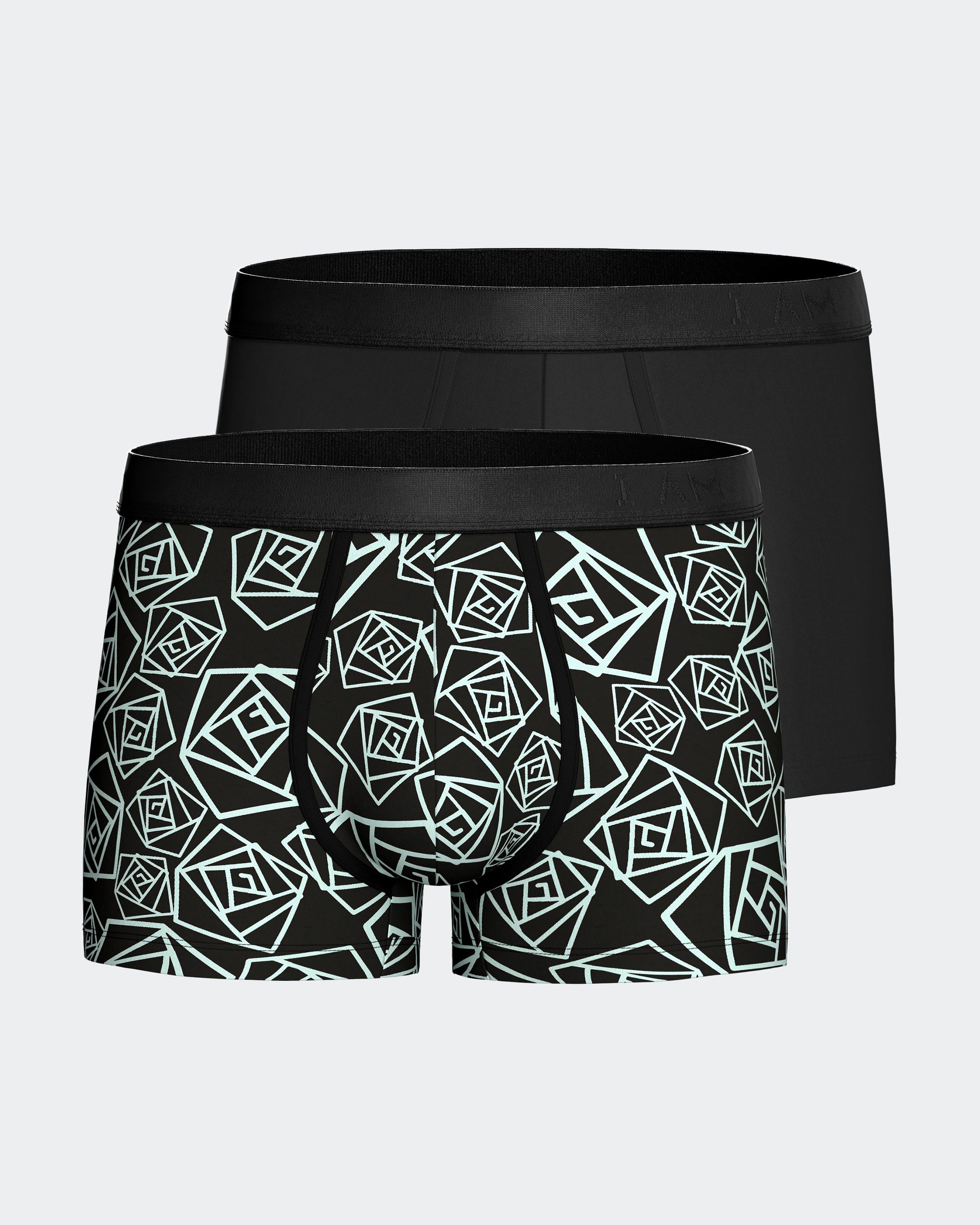 Pack 2 Boxers de homem em Lyocell
