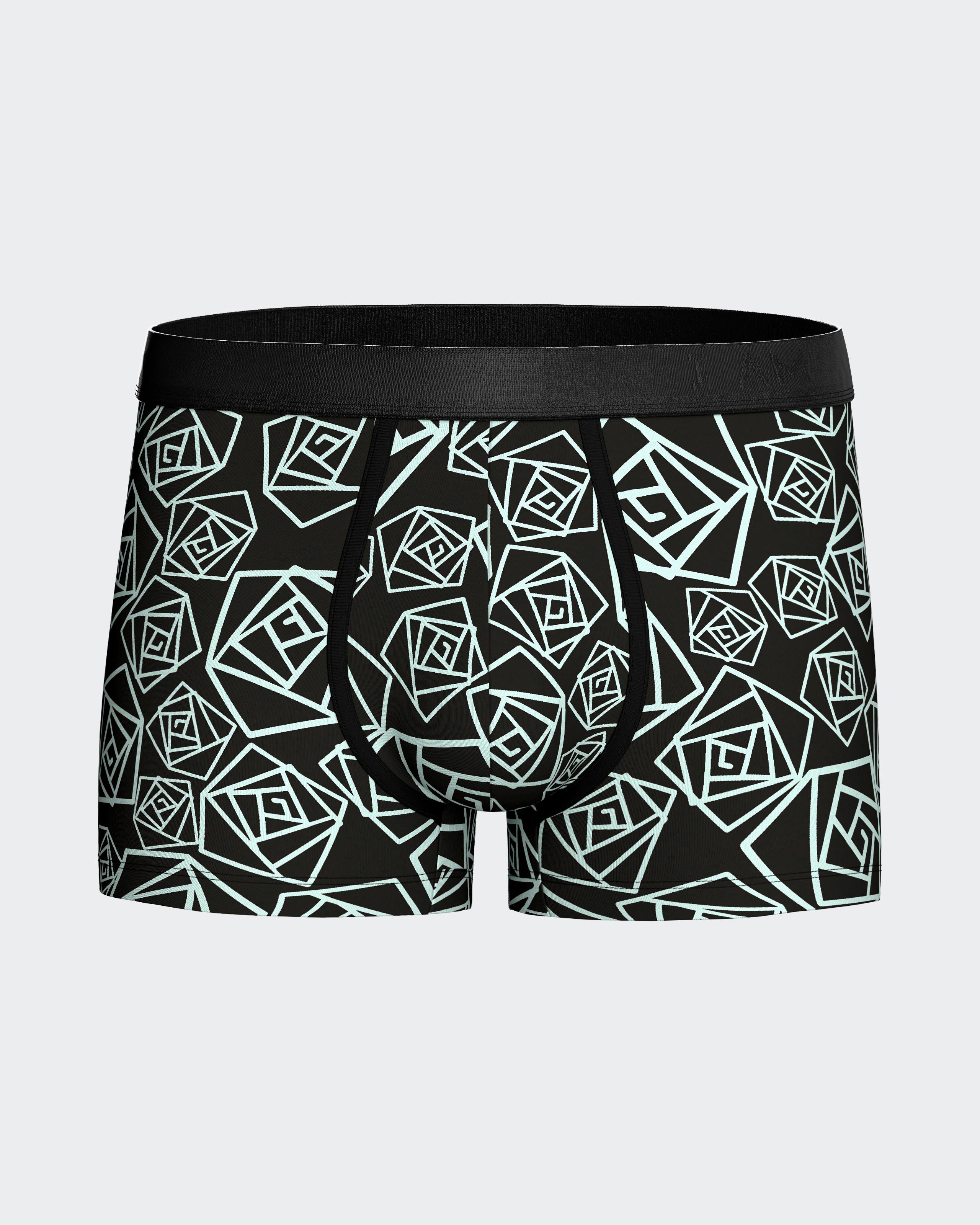 Pack of 2 men's boxers in Lyocell