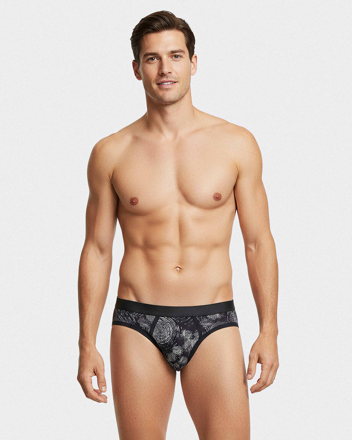 Men's printed Lyocell briefs