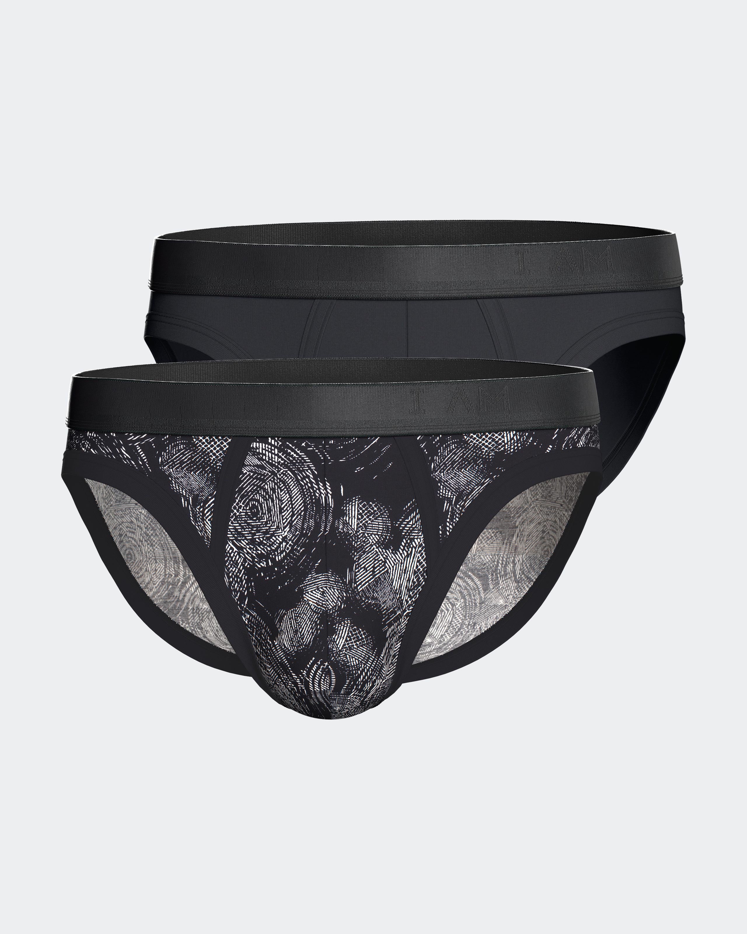 Pack of 2 men's briefs in Lyocell