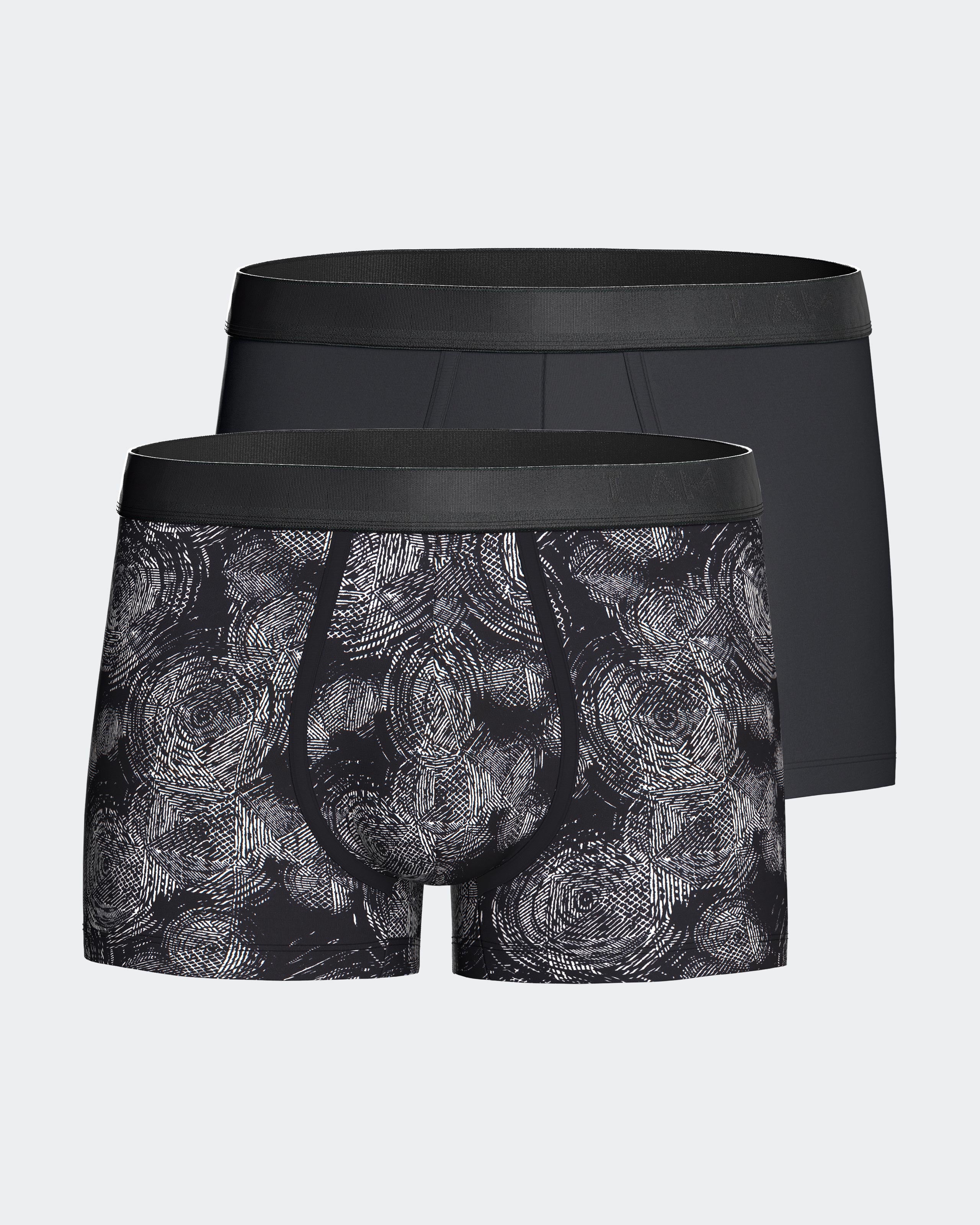 Pack 2 Boxers de homem em Lyocell