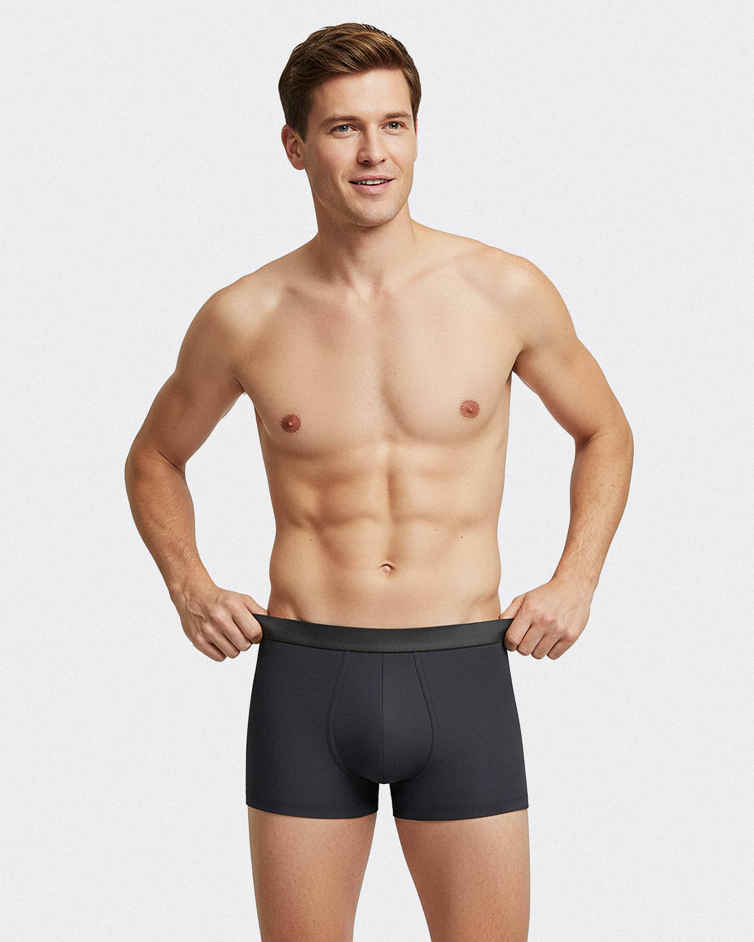 Pack of 2 men's boxers in Lyocell