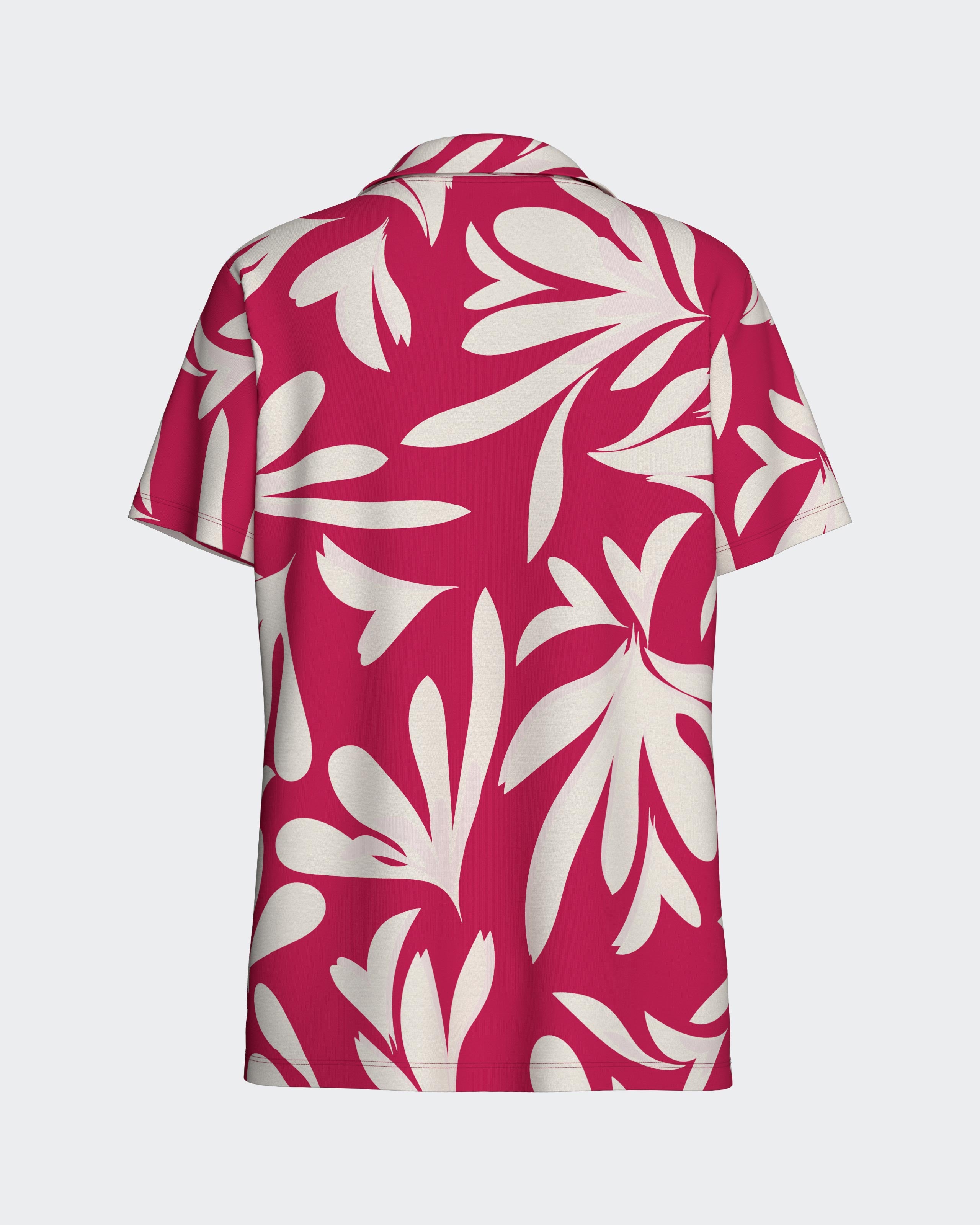 Women's short pyjamas with buttons in Lyocell