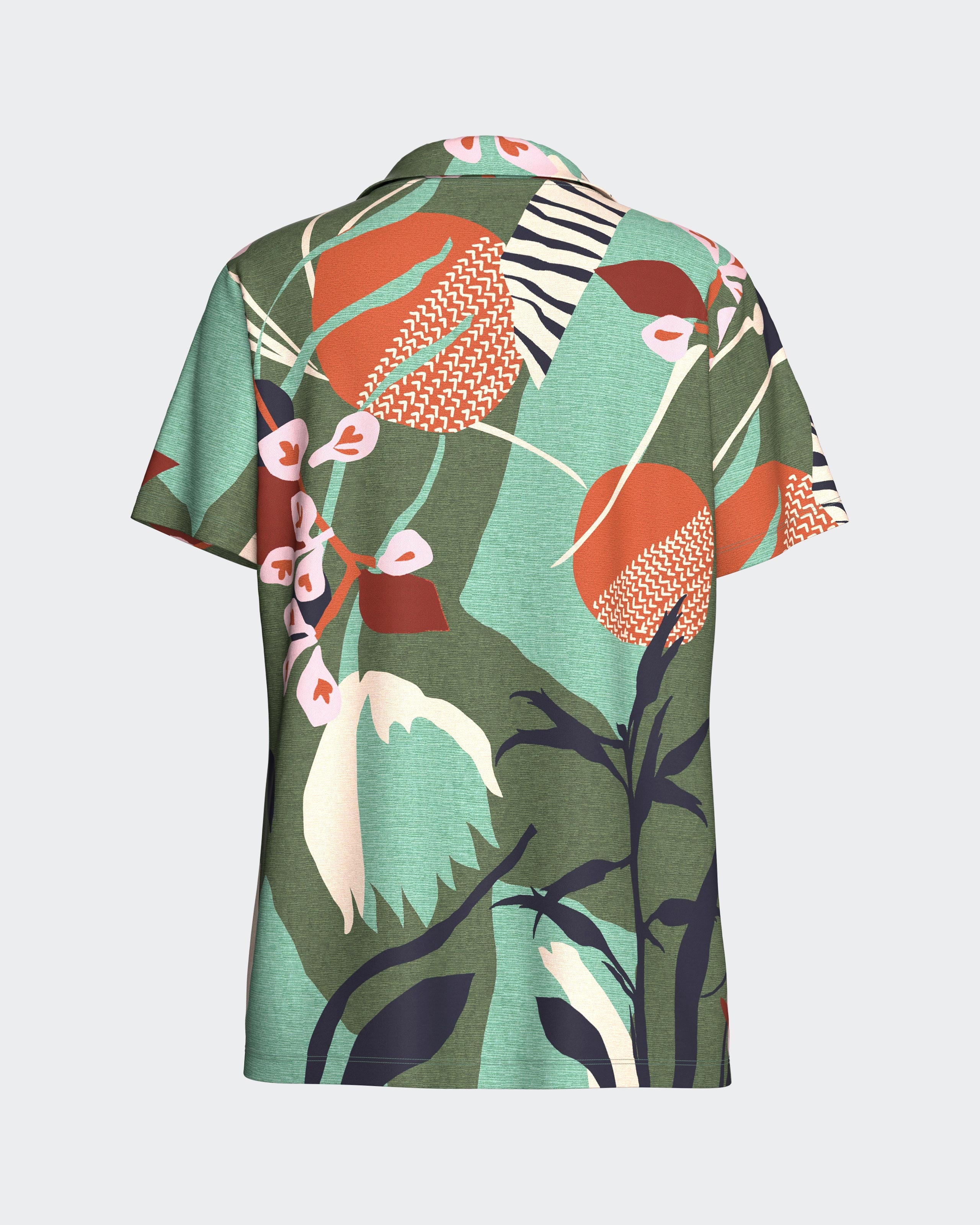 Women's short pyjamas with buttons in Modal