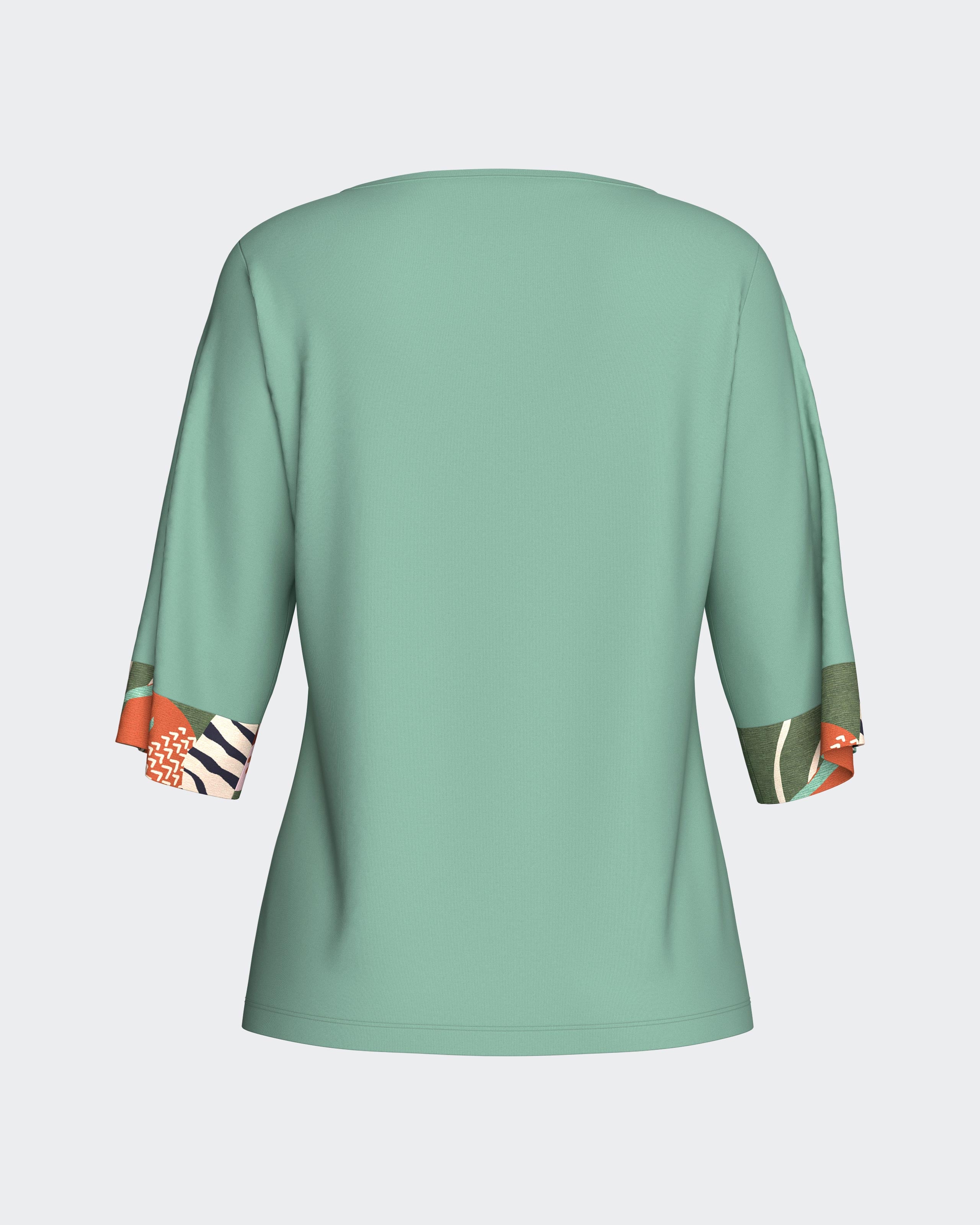 Pyjama pour femme à imprimé botanique en Modal
