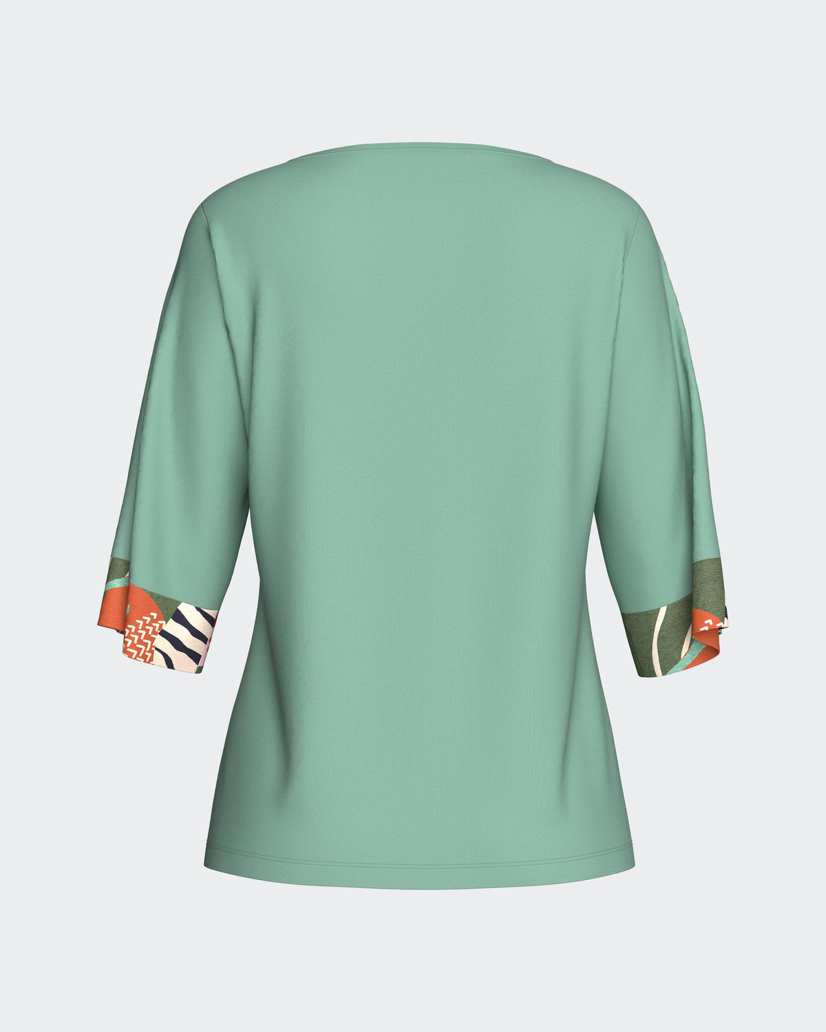 Pijama de mulher estampado botânico em Modal