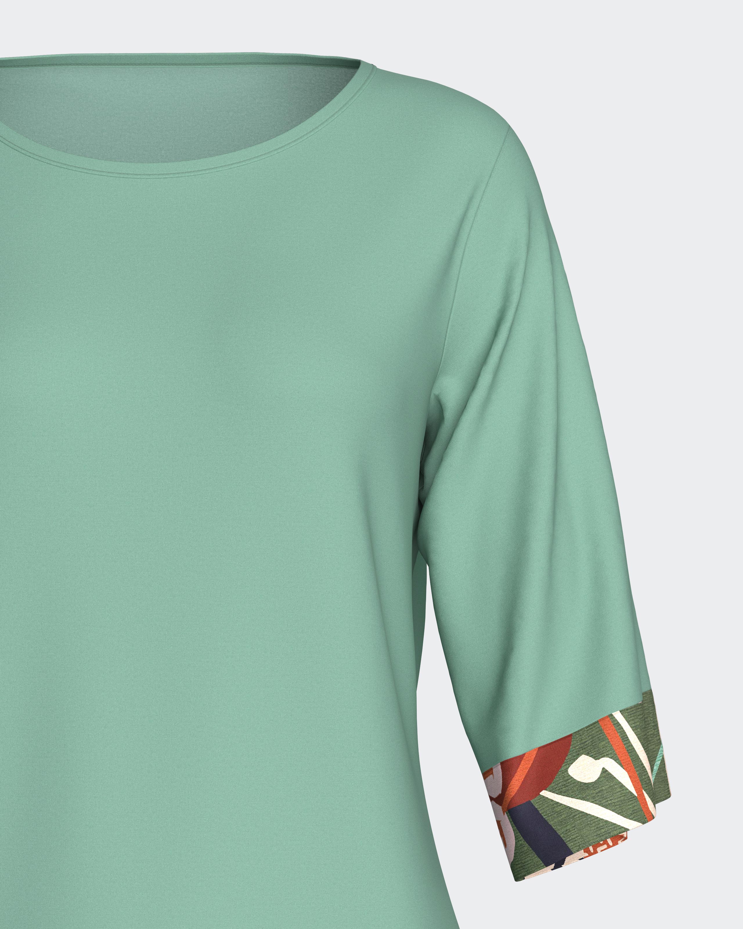 Women's botanical print pyjamas in Modal