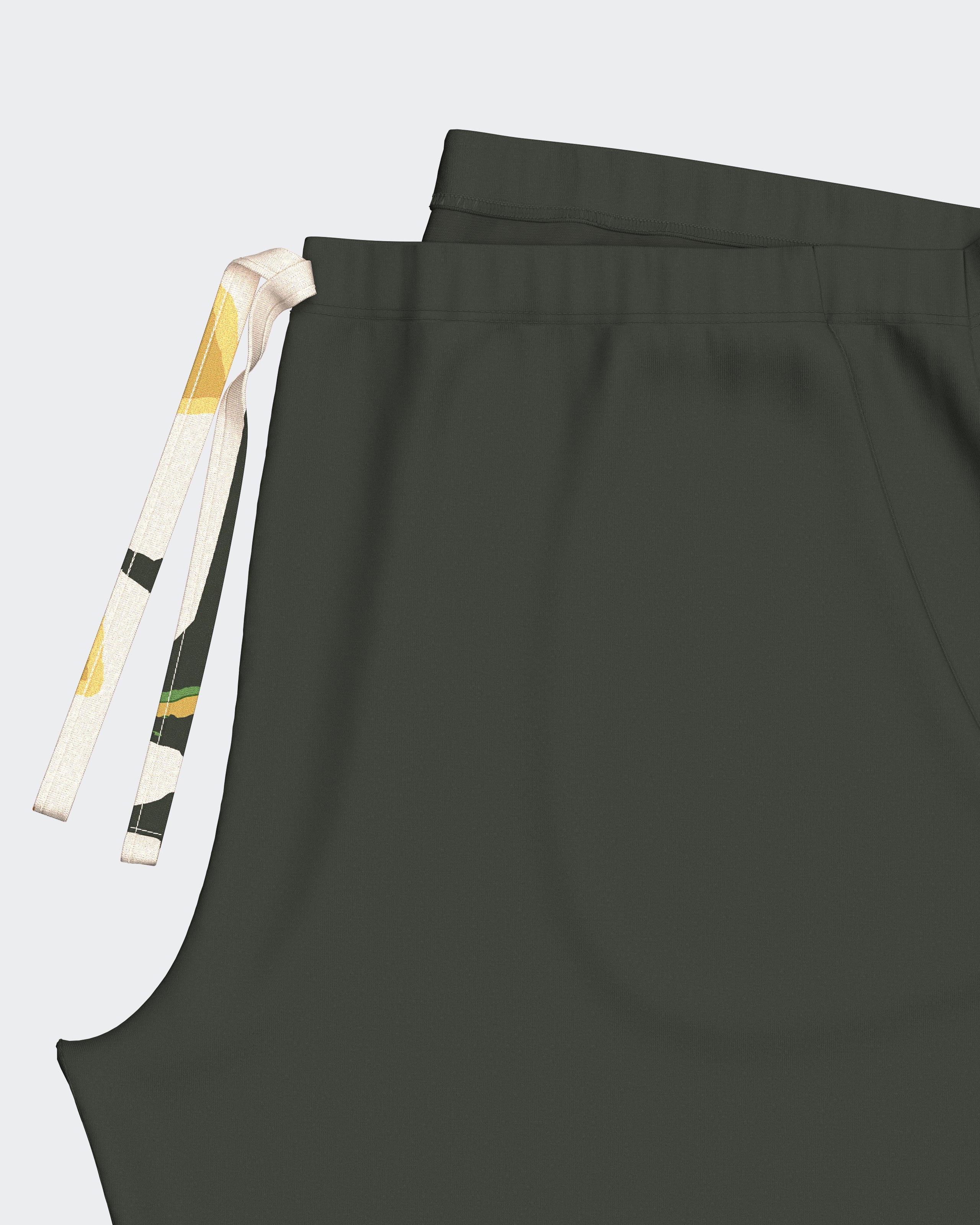 Pyjama court pour femme à imprimé en Lyocell