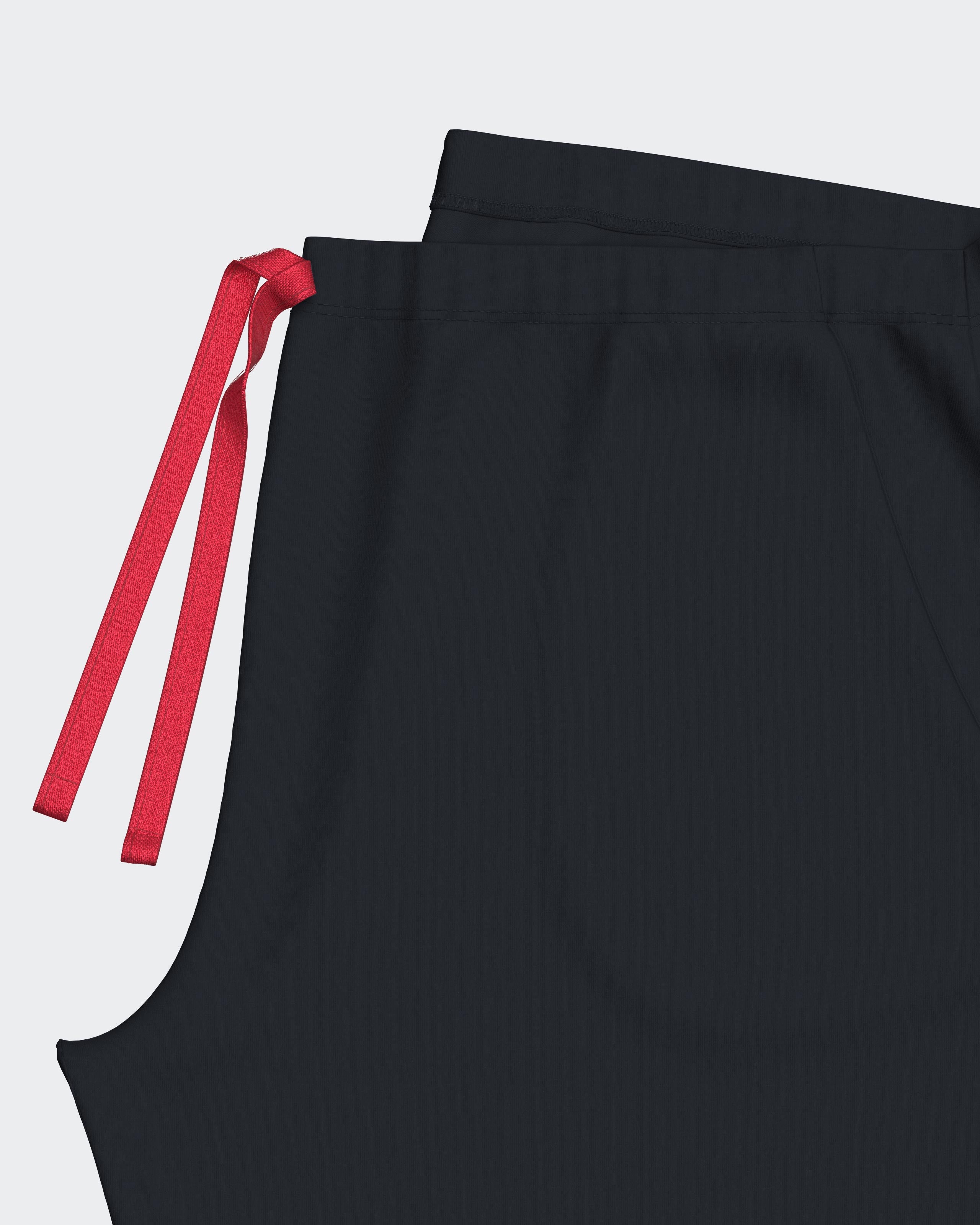 Pyjama court pour femme à rayures en Coton