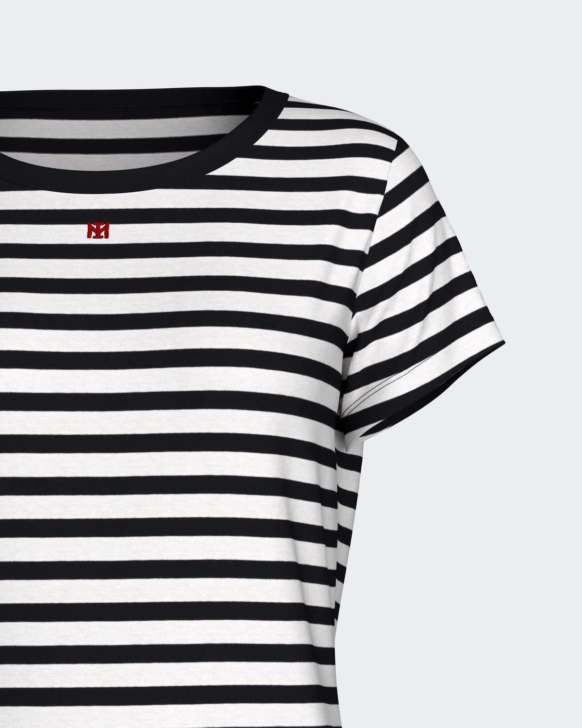 Women's striped cotton pyjamas