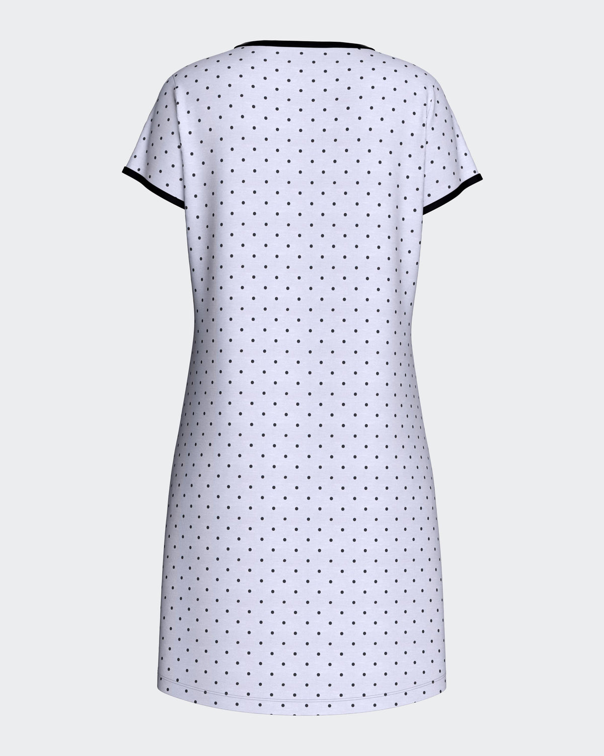 Polka dot nightdress in Modal