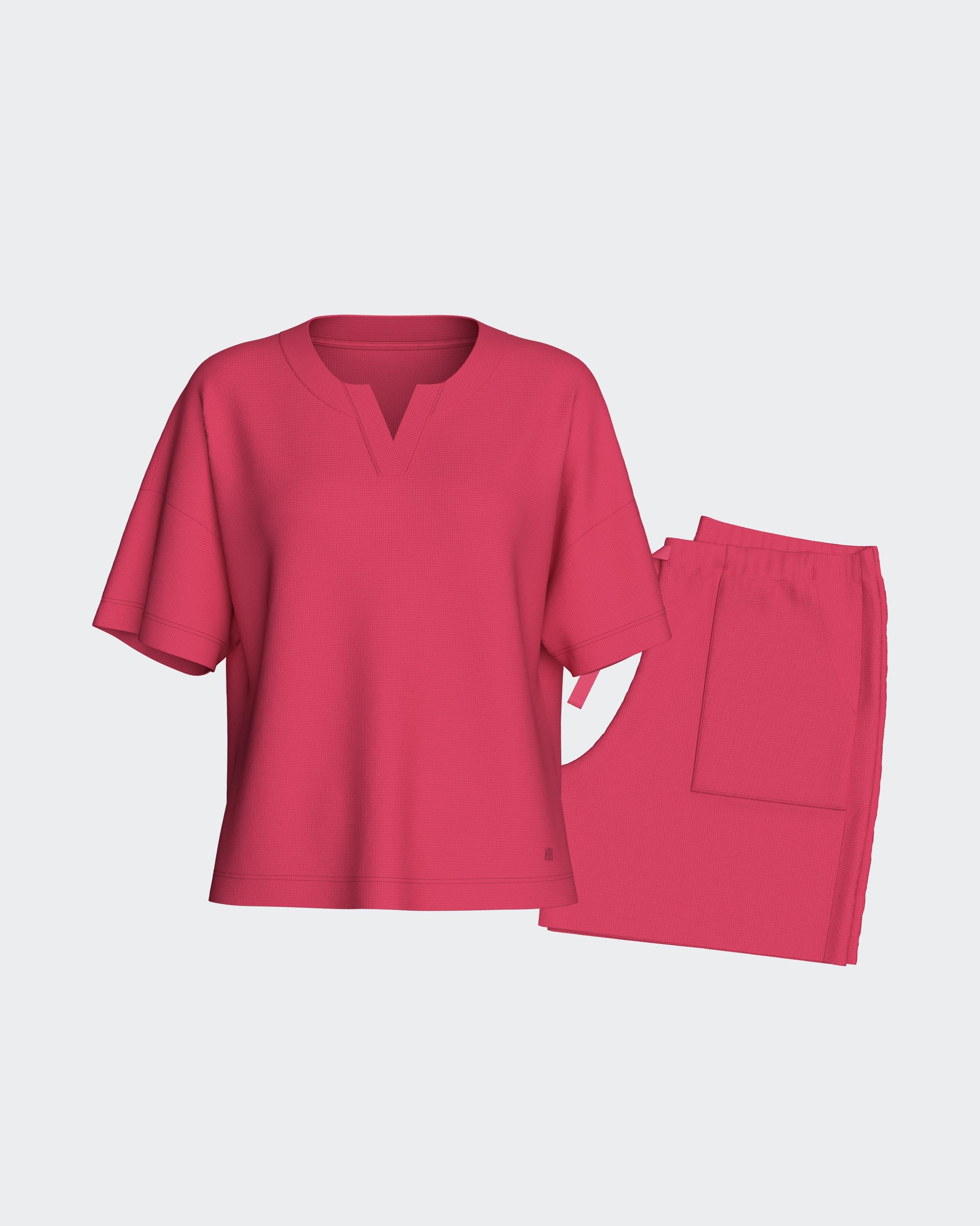 Short Modal Cotton Loungewear Set