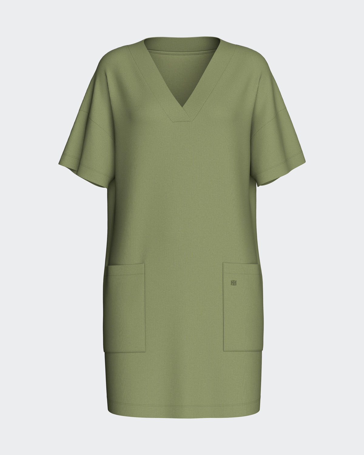 Dress with pockets in Modal Cotton