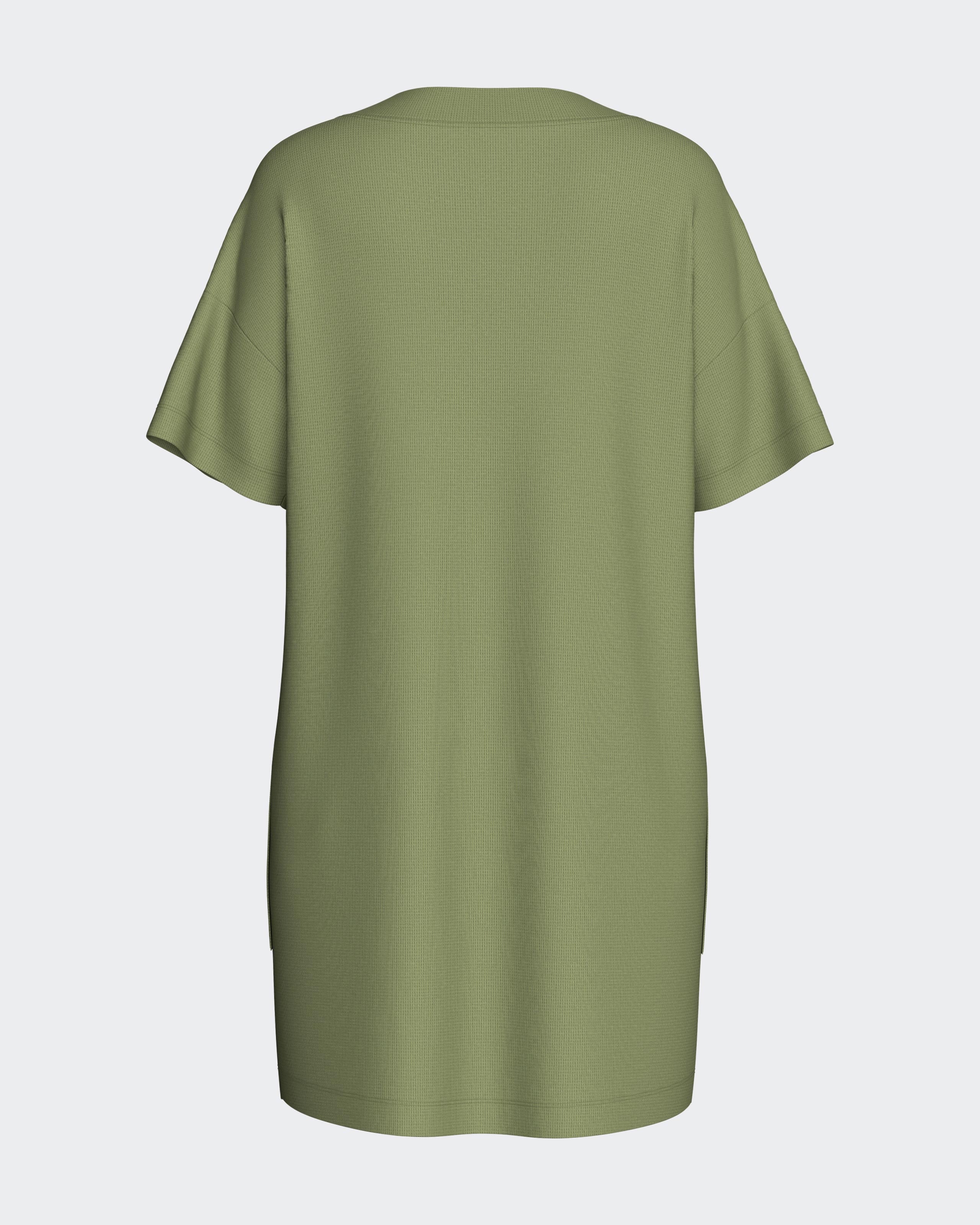 Robe avec poches en Coton Modal