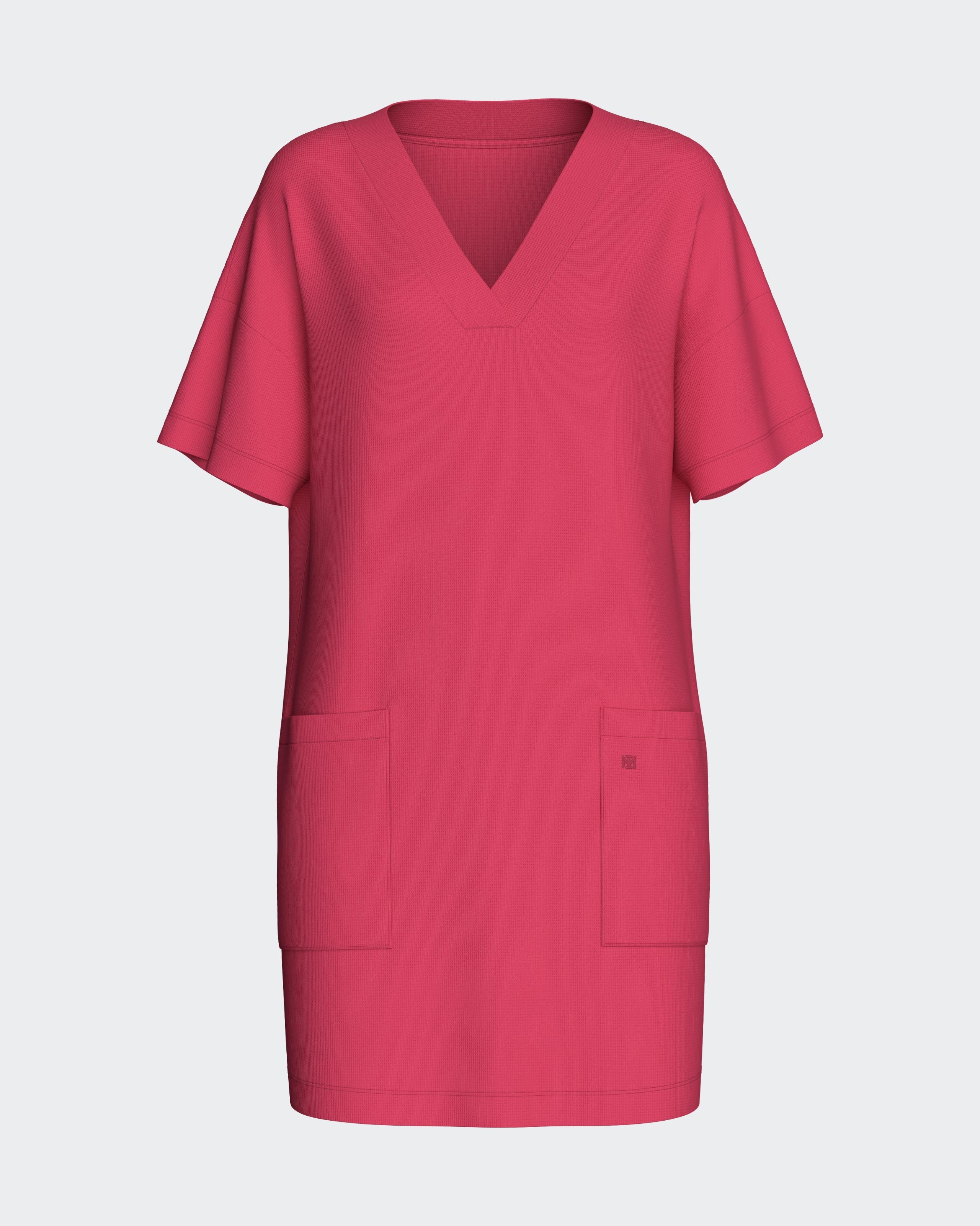 Robe avec poches en Coton Modal