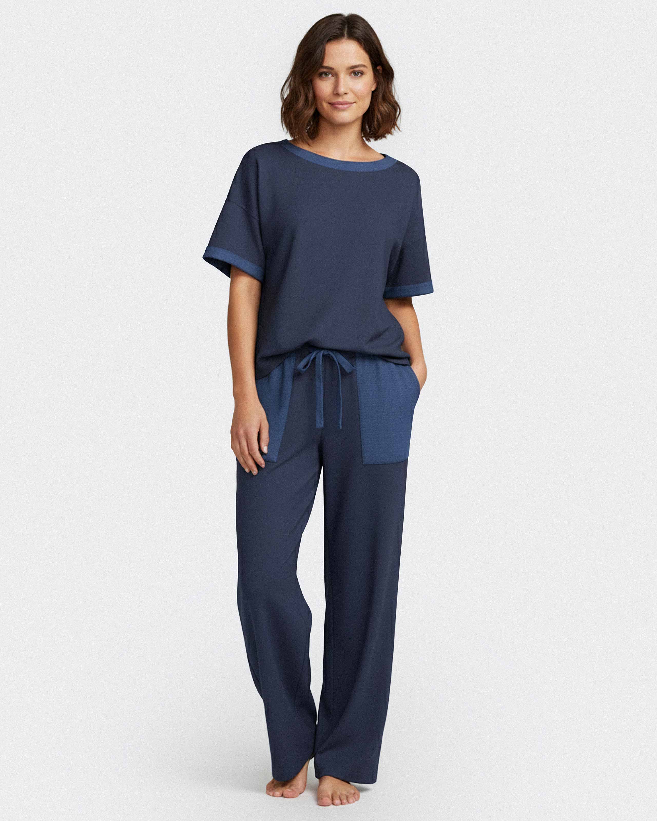 Lyocell Cotton Loungewear Set