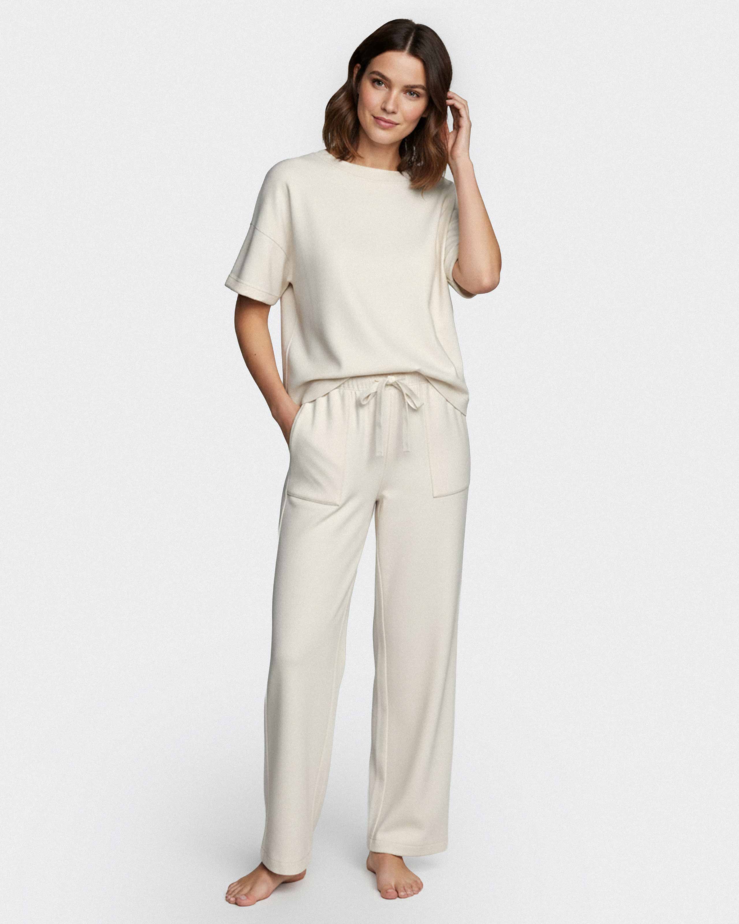 Lyocell Cotton Loungewear Set