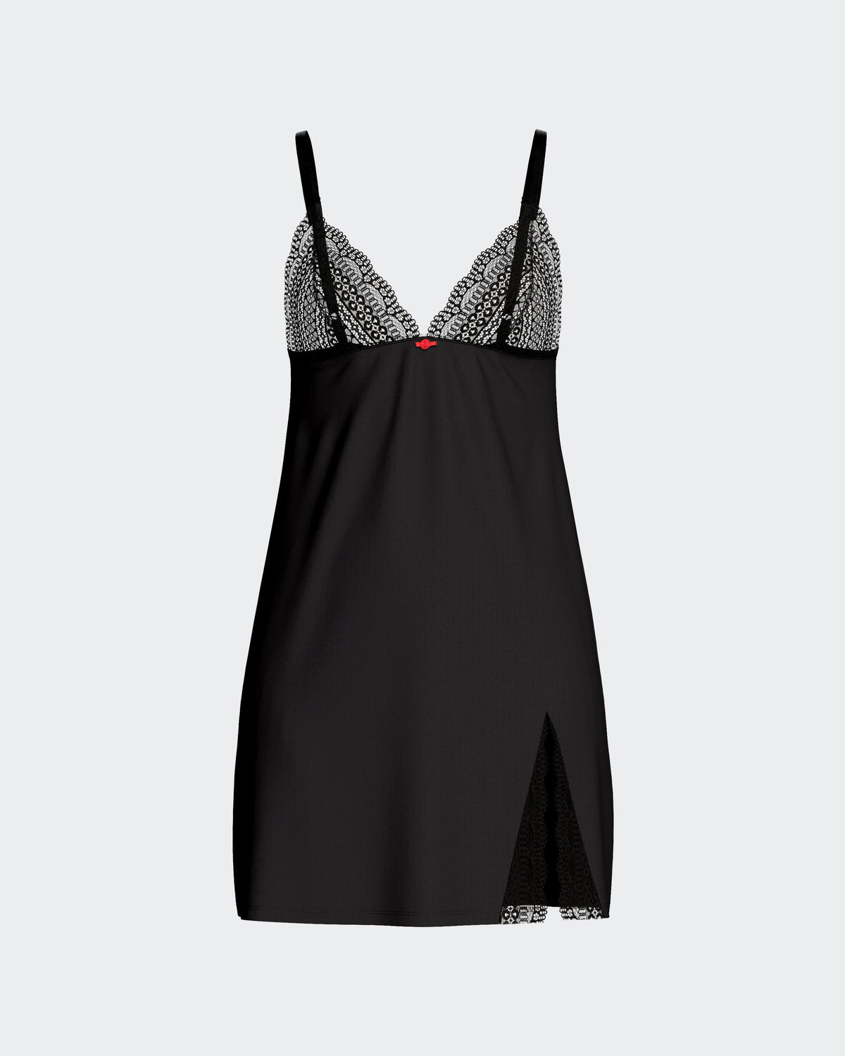Chemise bretelles en Lyocell avec détail dentelle