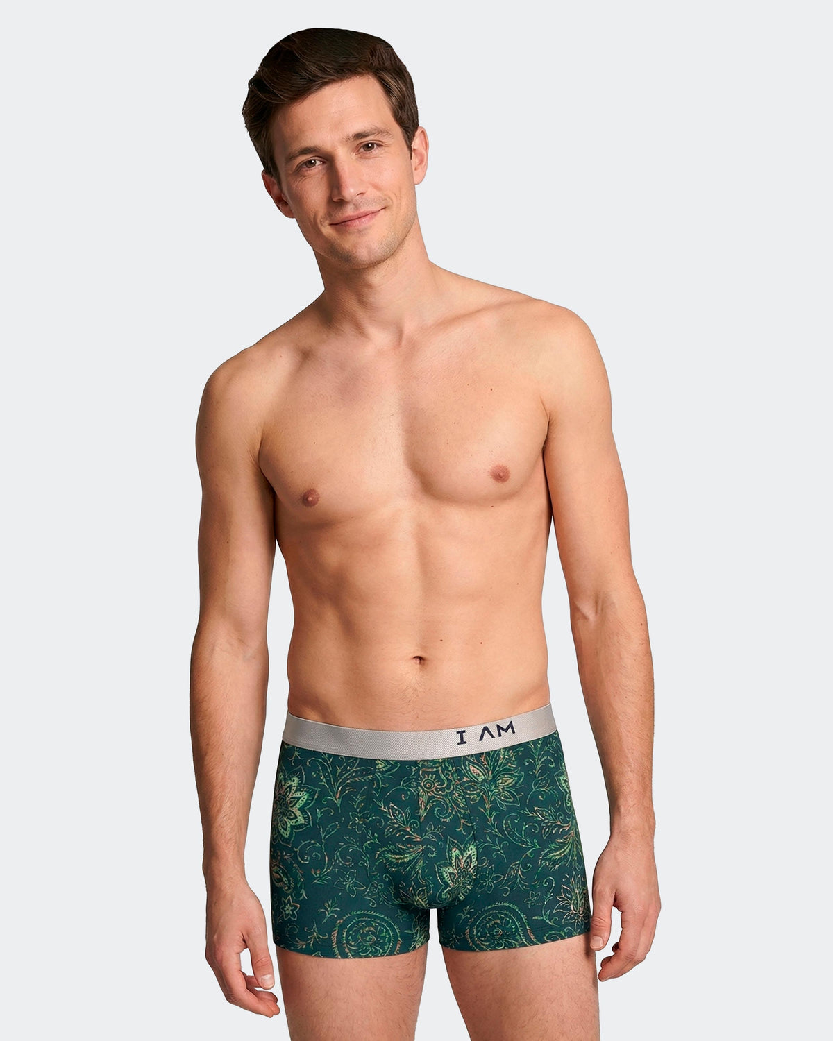 Boxer de homem em Lyocell